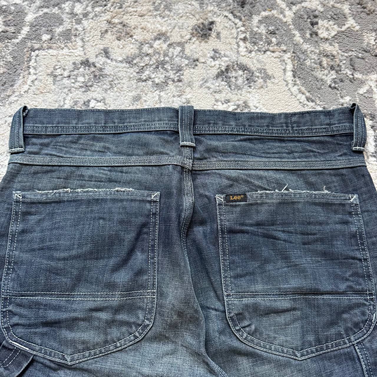 Lee Vintage Dirty Lee Carpenter Jeans Lee Worker Japan Denim Size US 32 / EU 48 - 5 Thumbnail