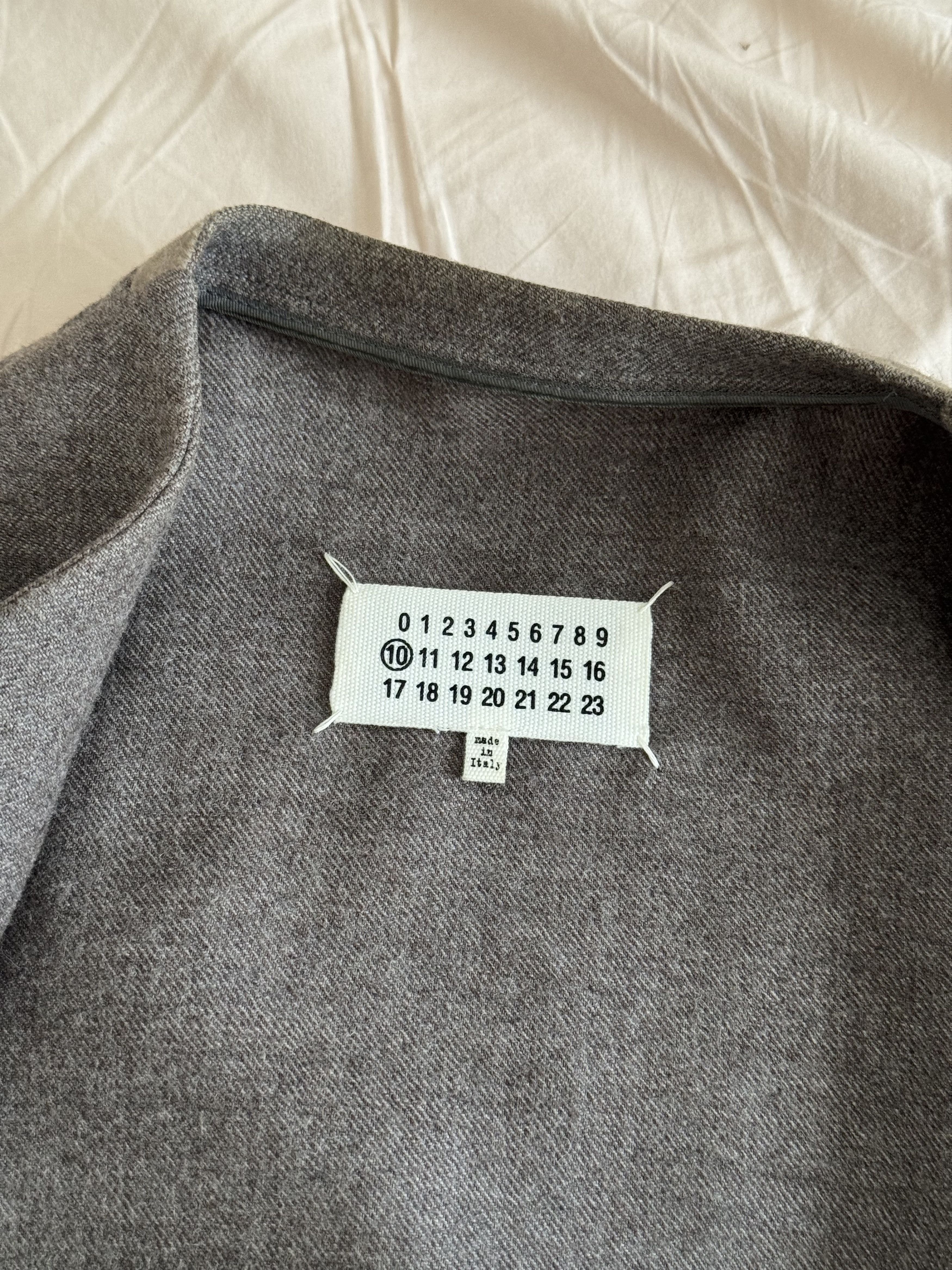 Maison Margiela Maison Margiela Virgin Wool Jacket Size 50R - 4 Thumbnail