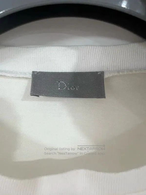 Dior Dior White Cotton Short Sleeve T. Size XS / US 0-2 / IT 36-38 - 4 Thumbnail