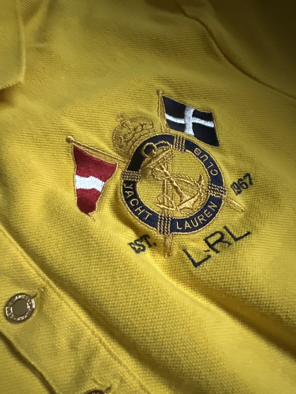 Lauren Ralph Lauren Women’s Ralph Lauren LRL Yellow Polo Shirt Size S / US 4 / IT 40 - 4 Thumbnail