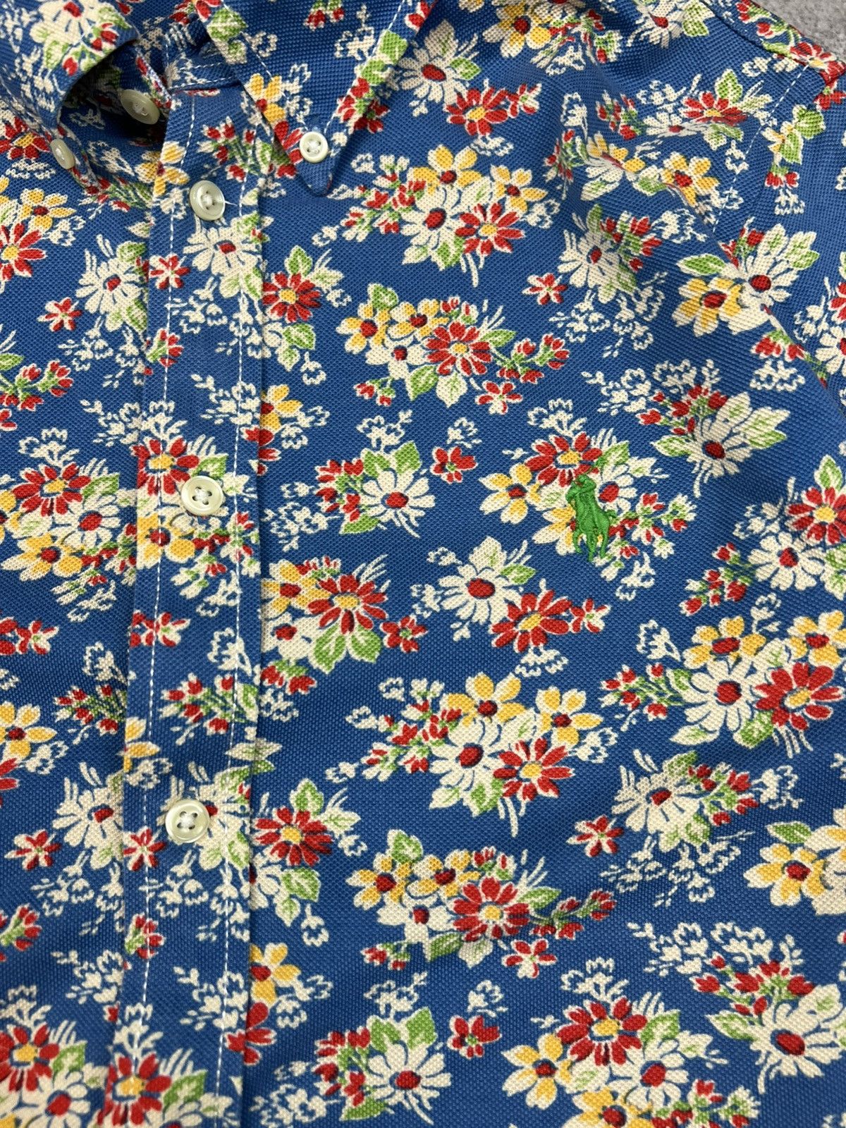 Polo Ralph Lauren Polo Ralph Lauren Mens Button Up Shirt Classic Floral Size US S / EU 44-46 / 1 - 3 Thumbnail