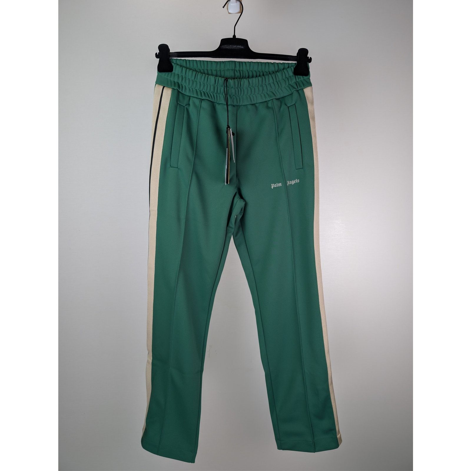 Palm Angels o1rshd1 Q:2 / Classic Logo Track Pants in Forest Green Size US 30 / EU 46 - 8 Thumbnail