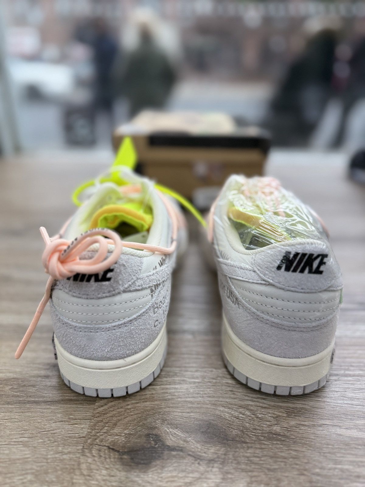 Nike × Off-White Off White Lot 12 Dunks Size US 11.5 / EU 44-45 - 4 Thumbnail