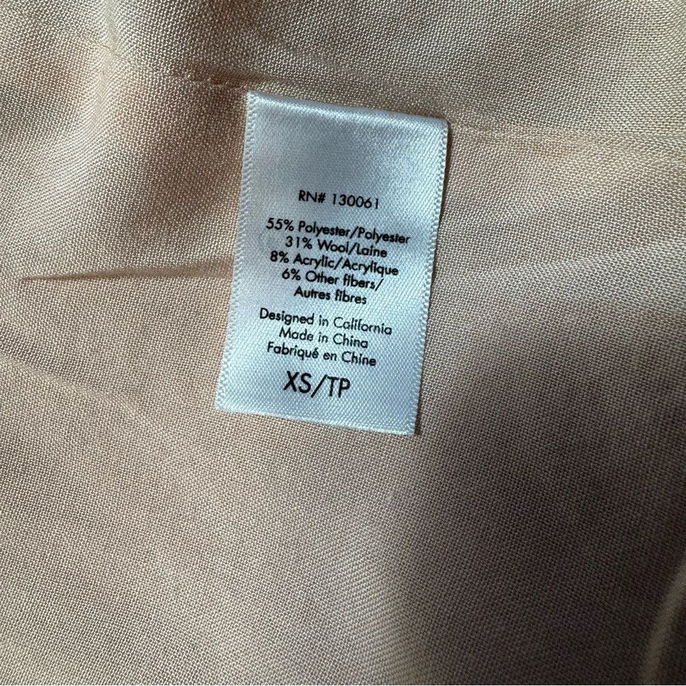 Other NWT New $264 L*space Plaid About You Wool Blend Jacket Size Size XS / US 0-2 / IT 36-38 - 8 Thumbnail