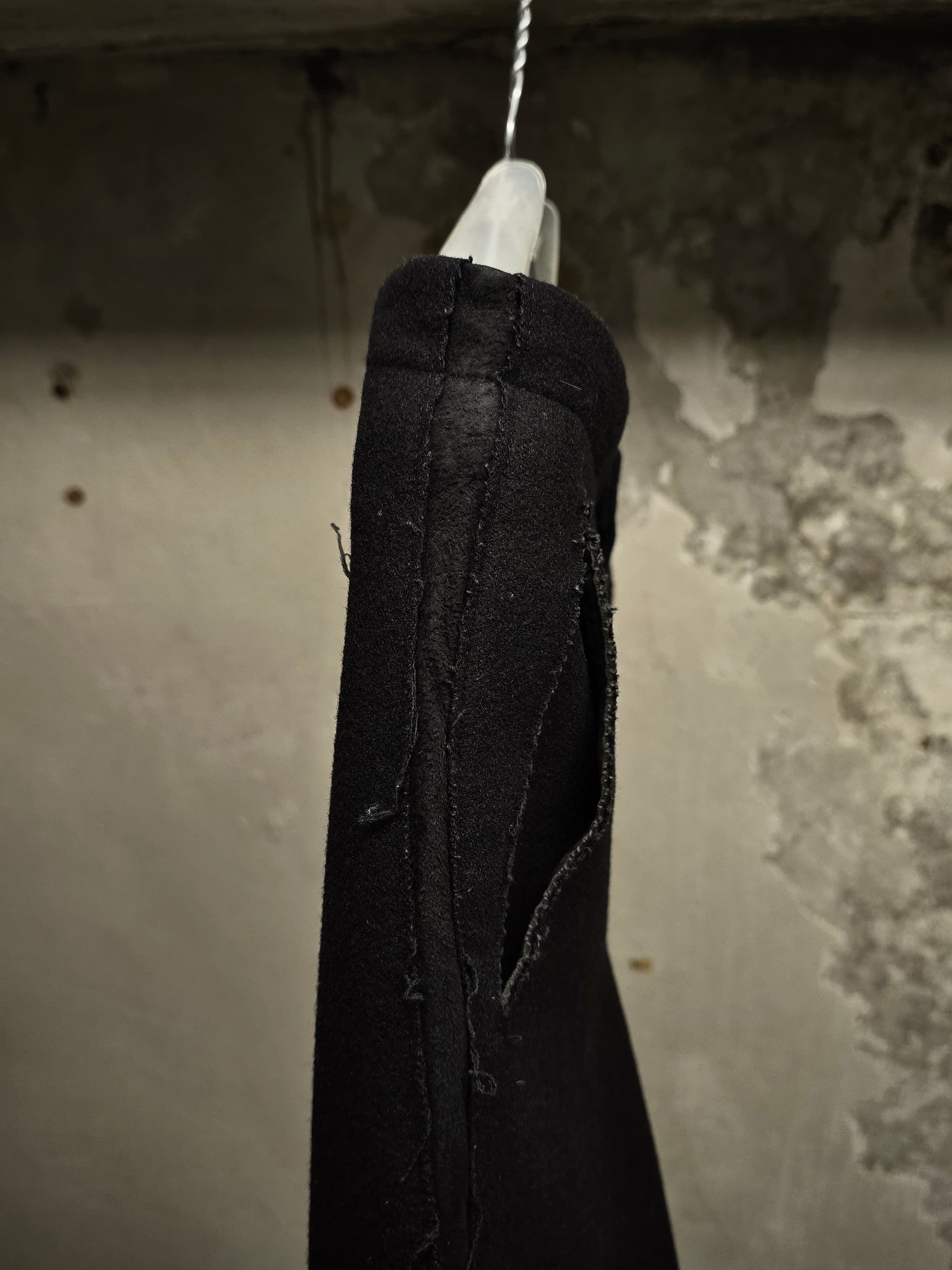 Isamu Katayama Backlash Backlash Blistered Sheepskin Wool Bootcut Pants Size US 30 / EU 46 - 4 Thumbnail