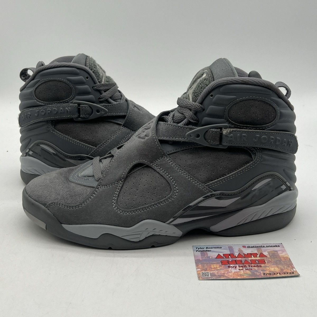 Cool Grey 8s shops Sz 9.5