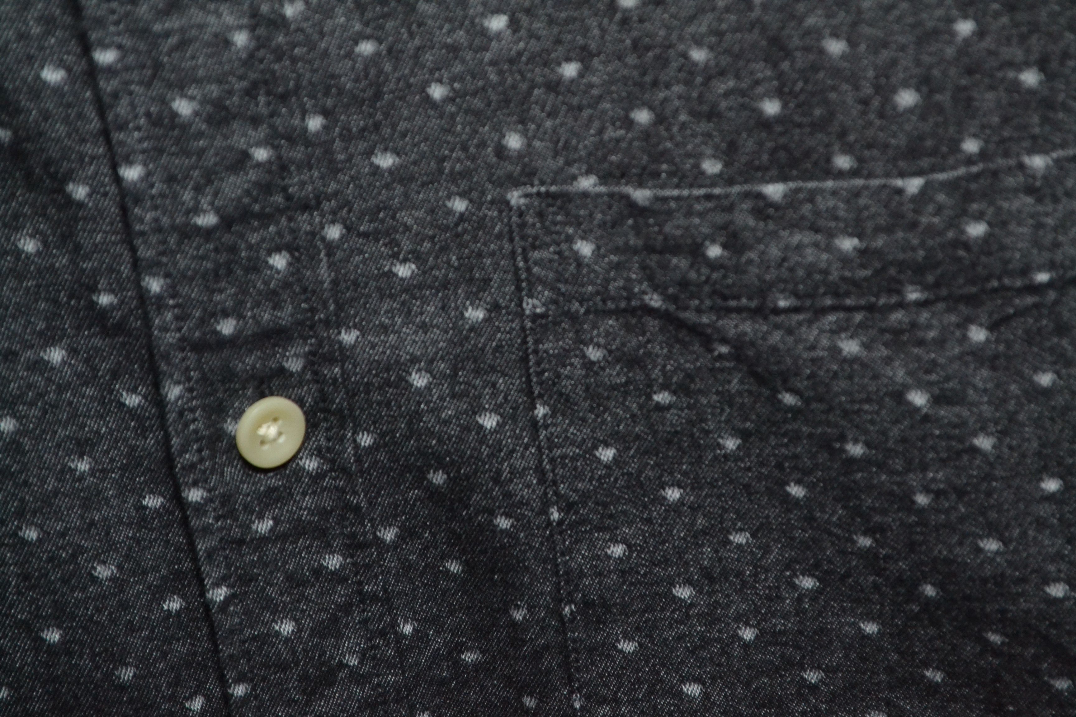Allsaints AllSaints Cresco LS Polka Dot Flannel Cotton Shirt Size M Size US M / EU 48-50 / 2 - 4 Thumbnail