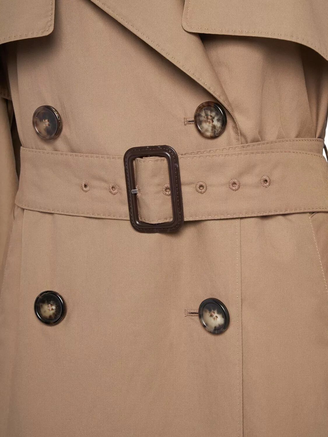 Max Mara MAX MARA Otello $2090 Camel Cotton Coat New & Authentic Size XL / US 12-14 / IT 48-50 - 3 Thumbnail
