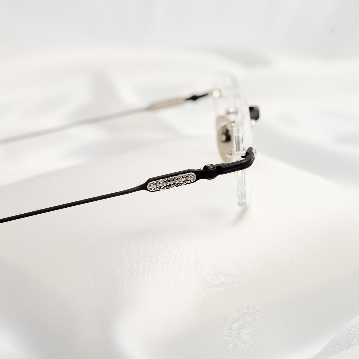 Chrome Hearts CHROME HEARTS SOFFFFFFFFERS II MBK/SS GLASSES Size ONE SIZE - 3 Thumbnail