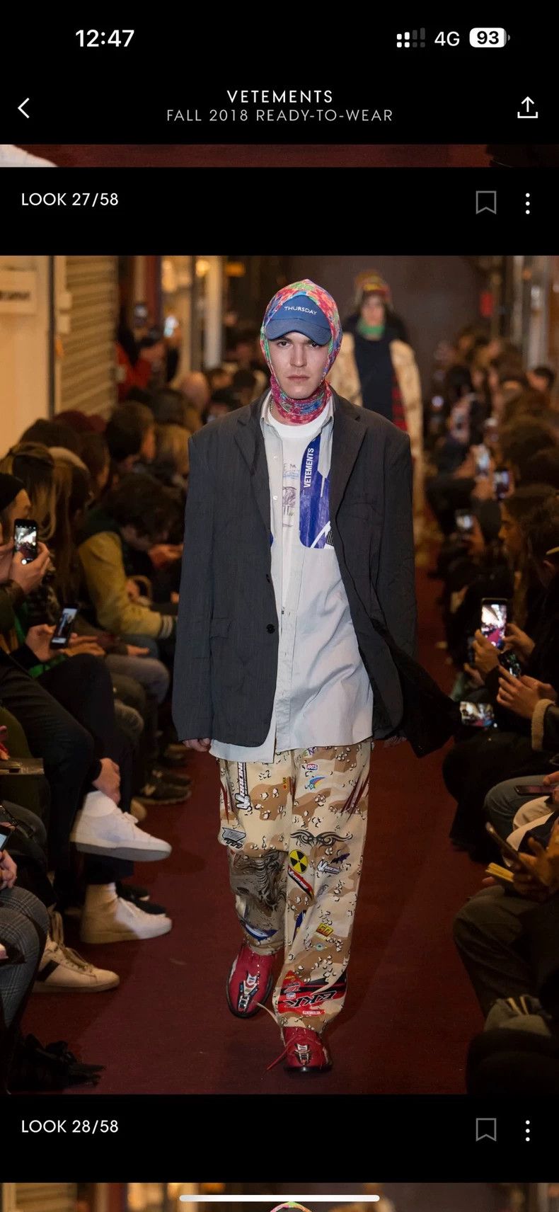 Vetements Vetements Reebok x Collaborative Show Model Size ONE SIZE - 5 Thumbnail