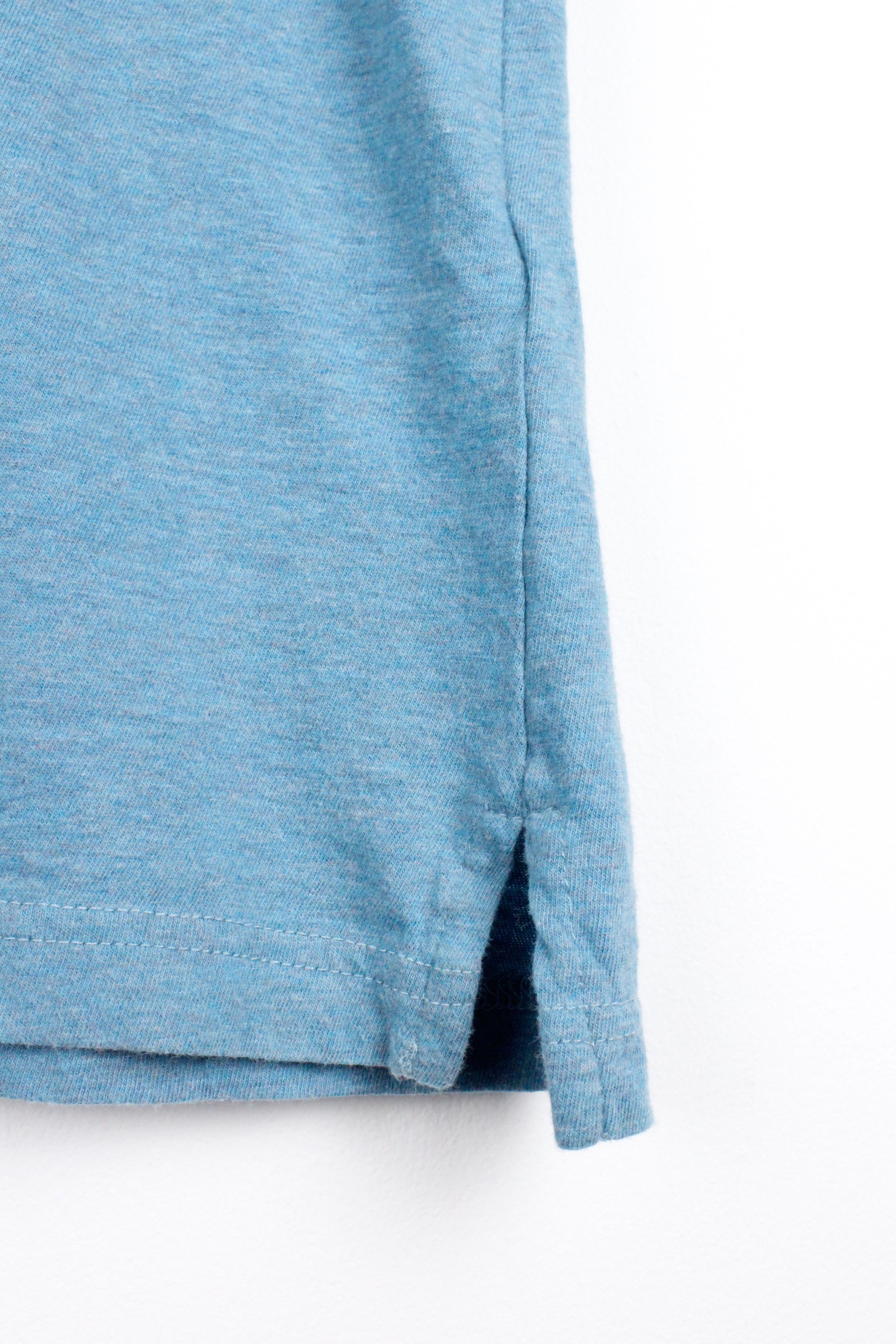 Aspesi Aspesi Turquoise Melange Polo Shirt Size US M / EU 48-50 / 2 - 4 Thumbnail