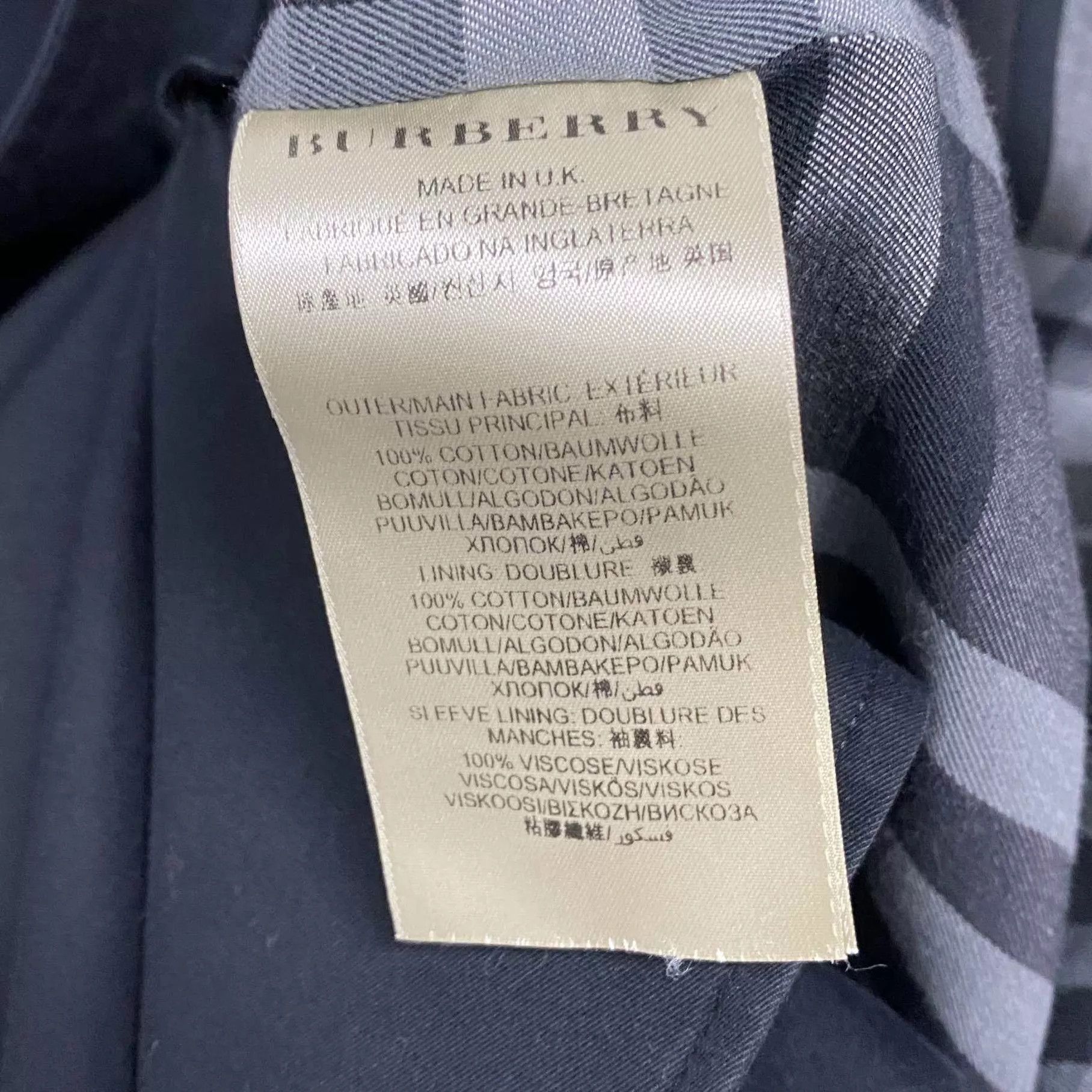 Burberry Burberry Men’s Black Light Jackets Size US L / EU 52-54 / 3 - 5 Thumbnail