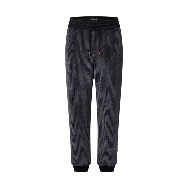 Louis Vuitton LV x Park Seo-Bo Cotton Velvet Track Trousers Size US 34 / EU 50 - 1 Thumbnail
