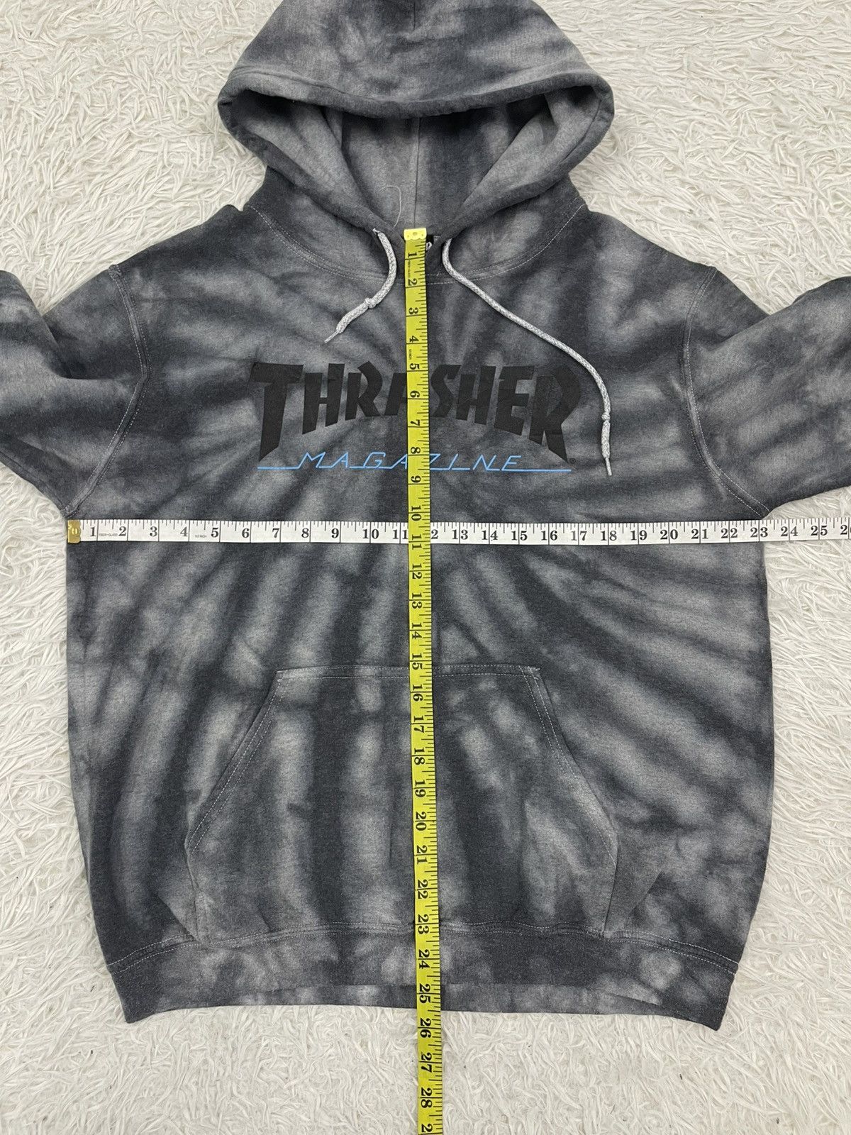 Thrasher Thrasher Magazine Spiral Bleach Art Hoodie Size US L / EU 52-54 / 3 - 6 Thumbnail