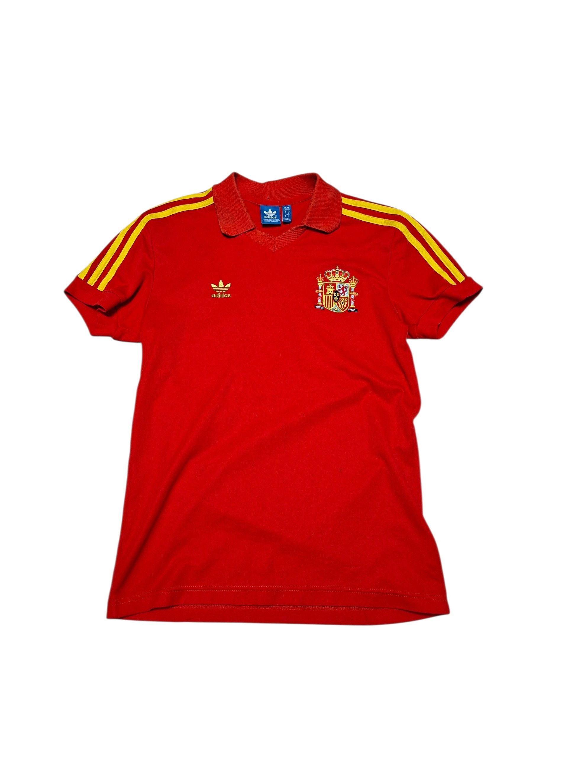 Adidas SPAIN ADIDAS VINTAGE SOCCER JERSEY TEE Size US L / EU 52-54 / 3 - 1 Thumbnail