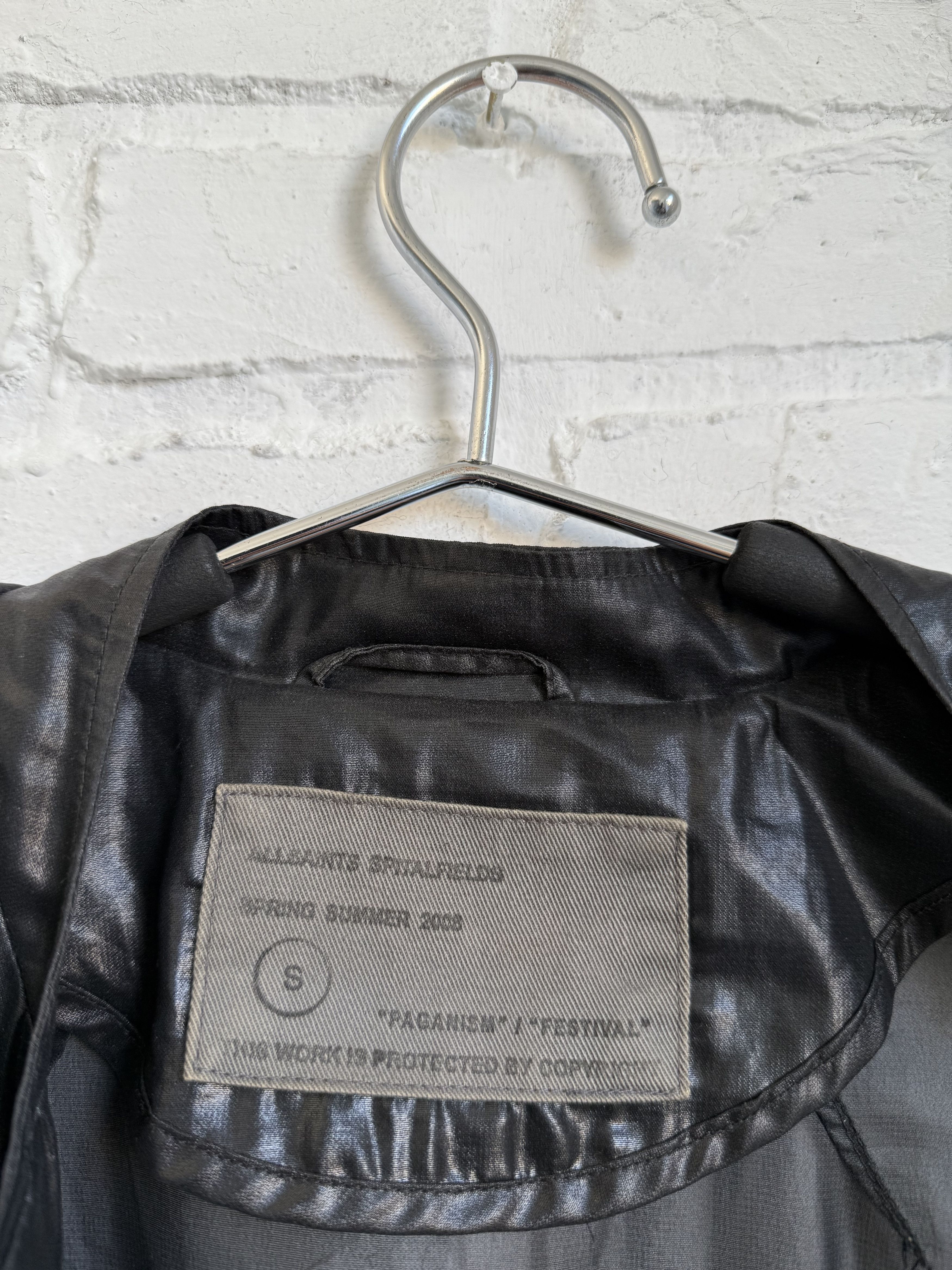 Allsaints RARE 2008 Allsaints NY slither avantgarde jacket Size US S / EU 44-46 / 1 - 5 Thumbnail