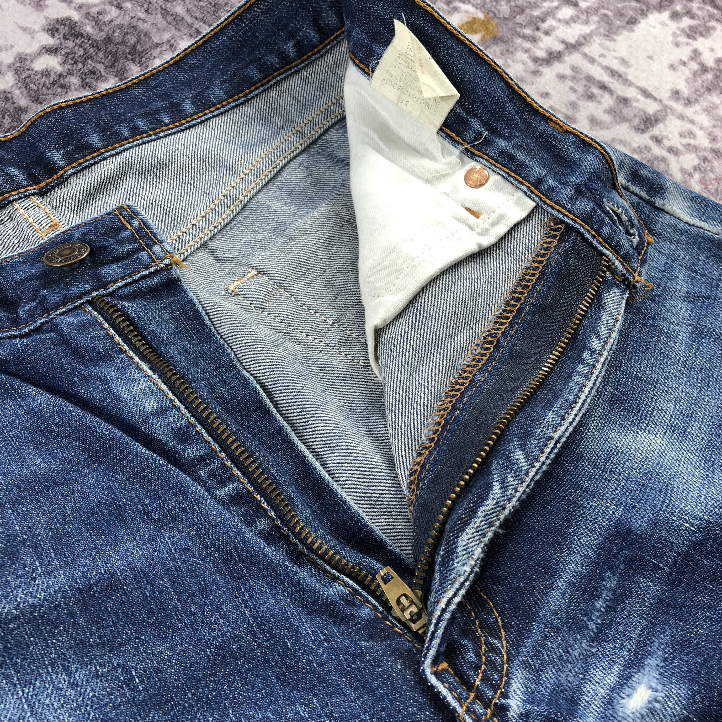 Levi's × Vintage 90s Vintage Blue Wash Levis 506 Jeans-JM2764 Size US 30 / EU 46 - 12 Thumbnail