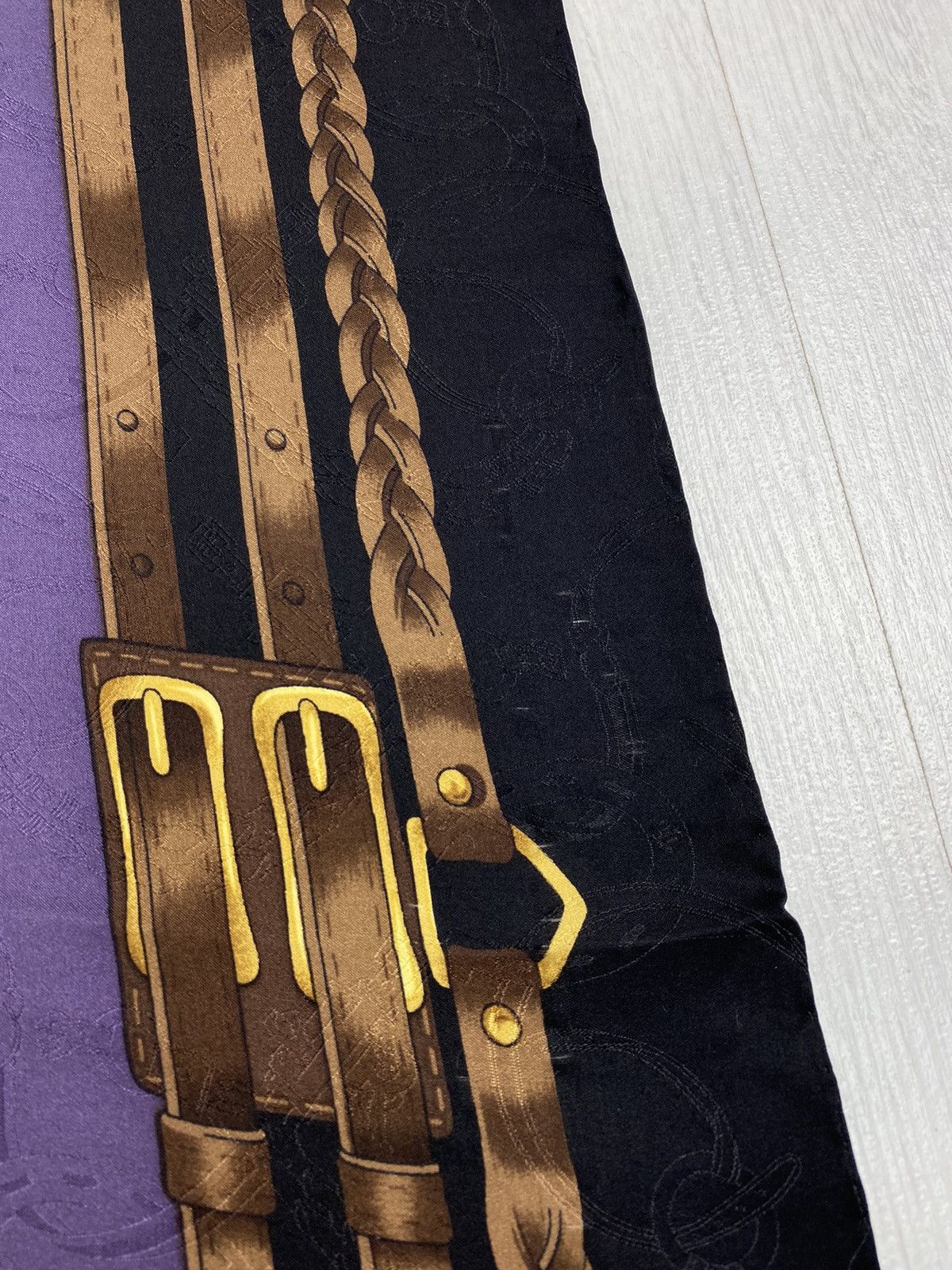 Ralph Lauren Vintage Ralph Lauren Silk Scarf like Versace Burberry Size ONE SIZE - 5 Thumbnail
