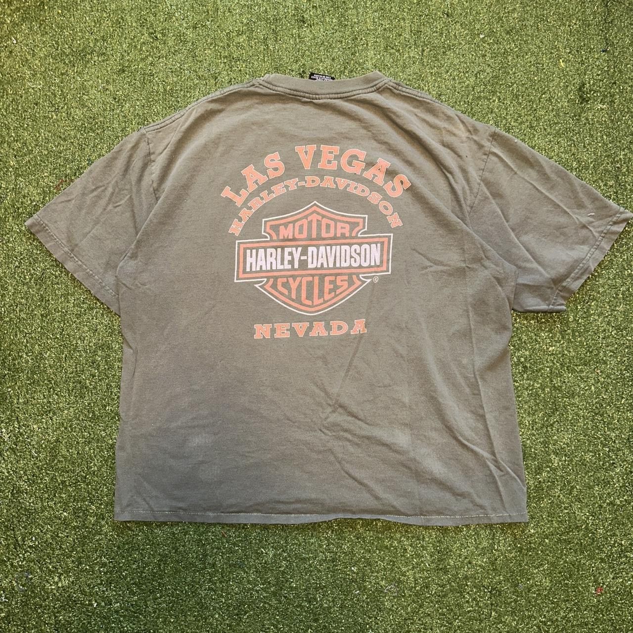 Vintage Early 2000s Harley Davidson tee Size US XL / EU 56 / 4 - 3 Thumbnail