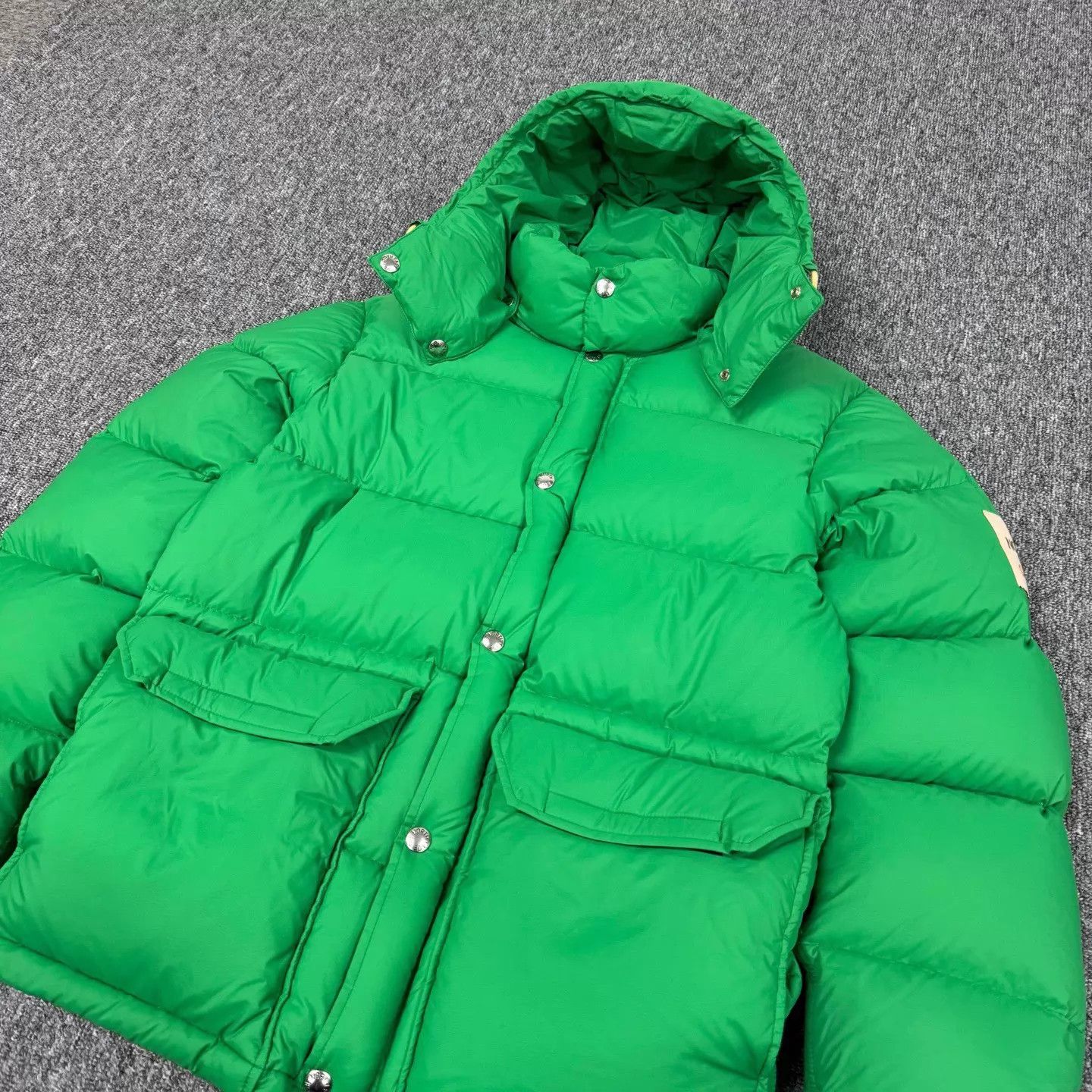 Gucci Gucci x The North Face Green Hooded Down Jacket M Size US M / EU 48-50 / 2 - 4 Thumbnail