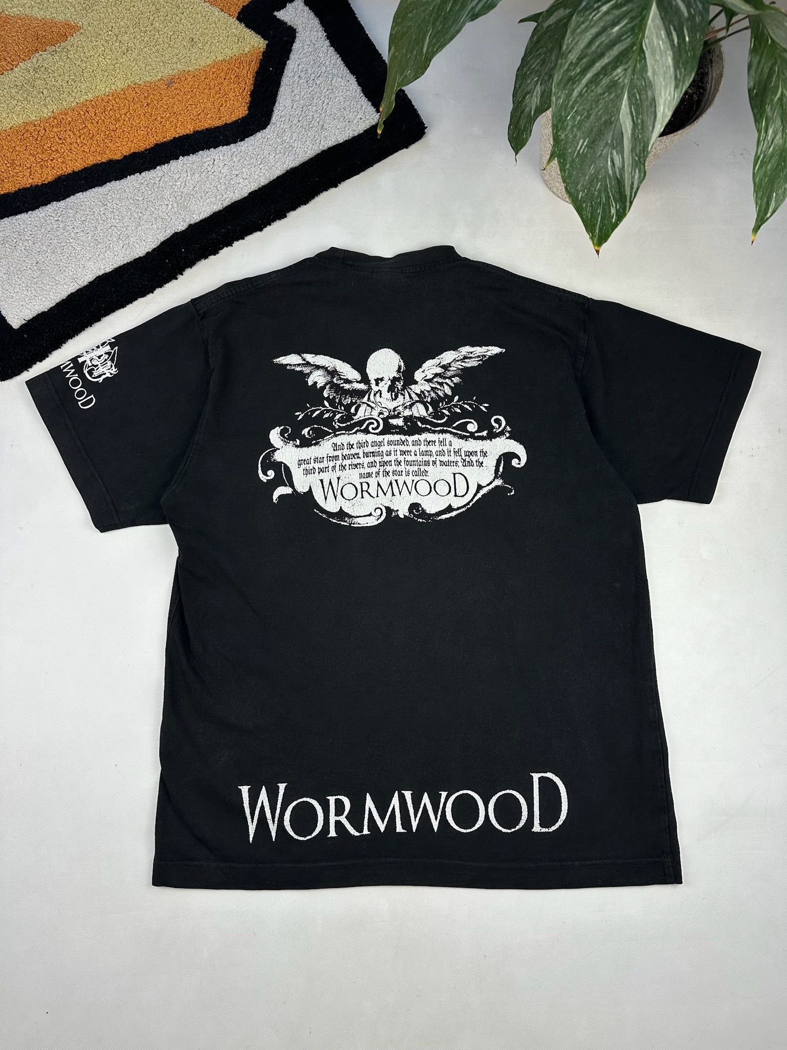 Band Tees Vintage Marduk t-shirt wormwood black metal Size US L / EU 52-54 / 3 - 3 Thumbnail