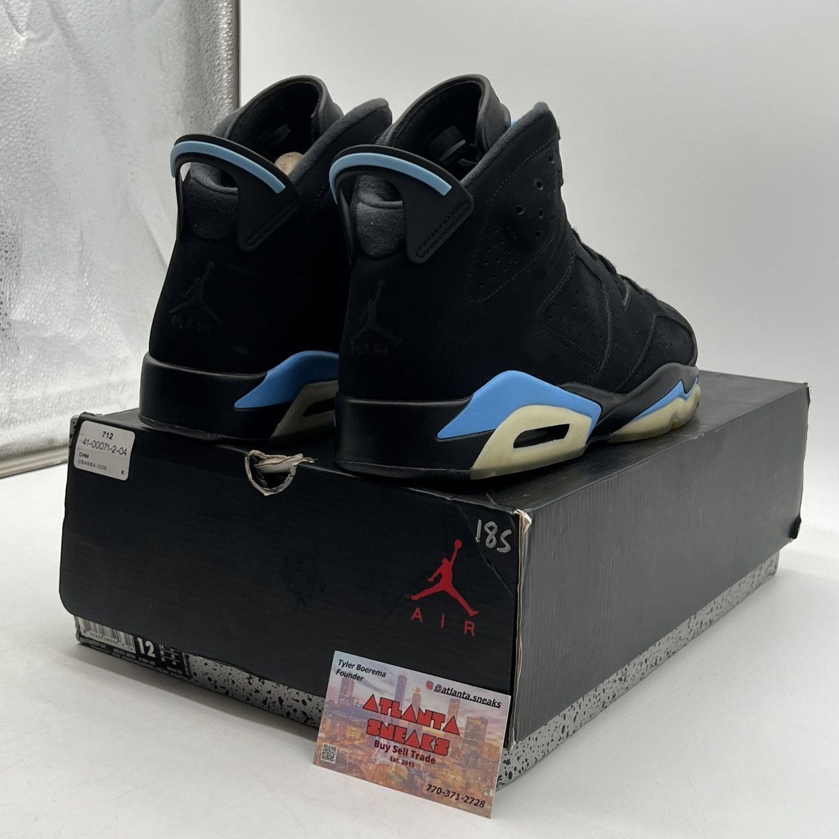Jordan Brand Air Jordan 6 unc Size US 12 / EU 45 - 5 Thumbnail