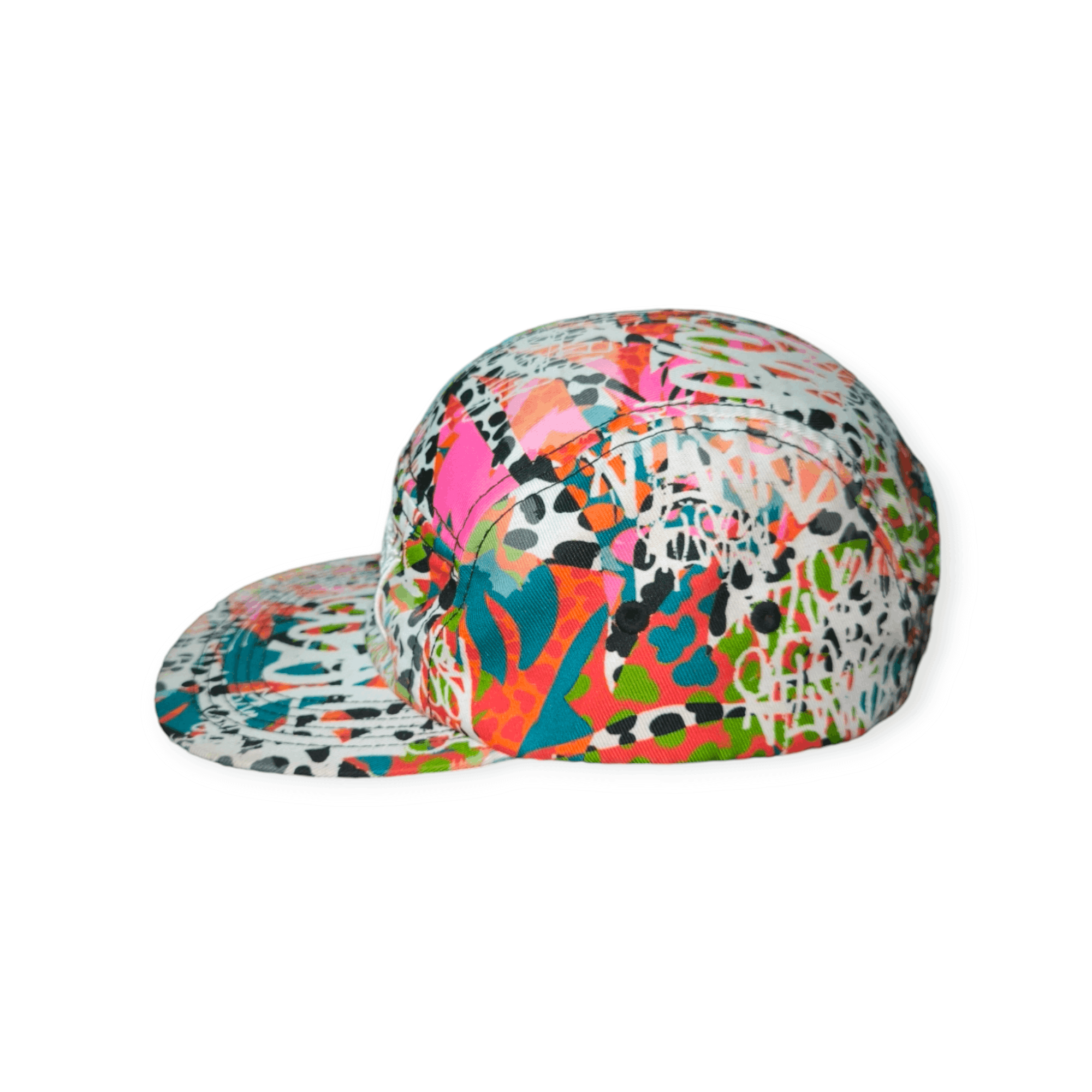 Stussy Splatter Grafitti Cap Size ONE SIZE - 6 Thumbnail
