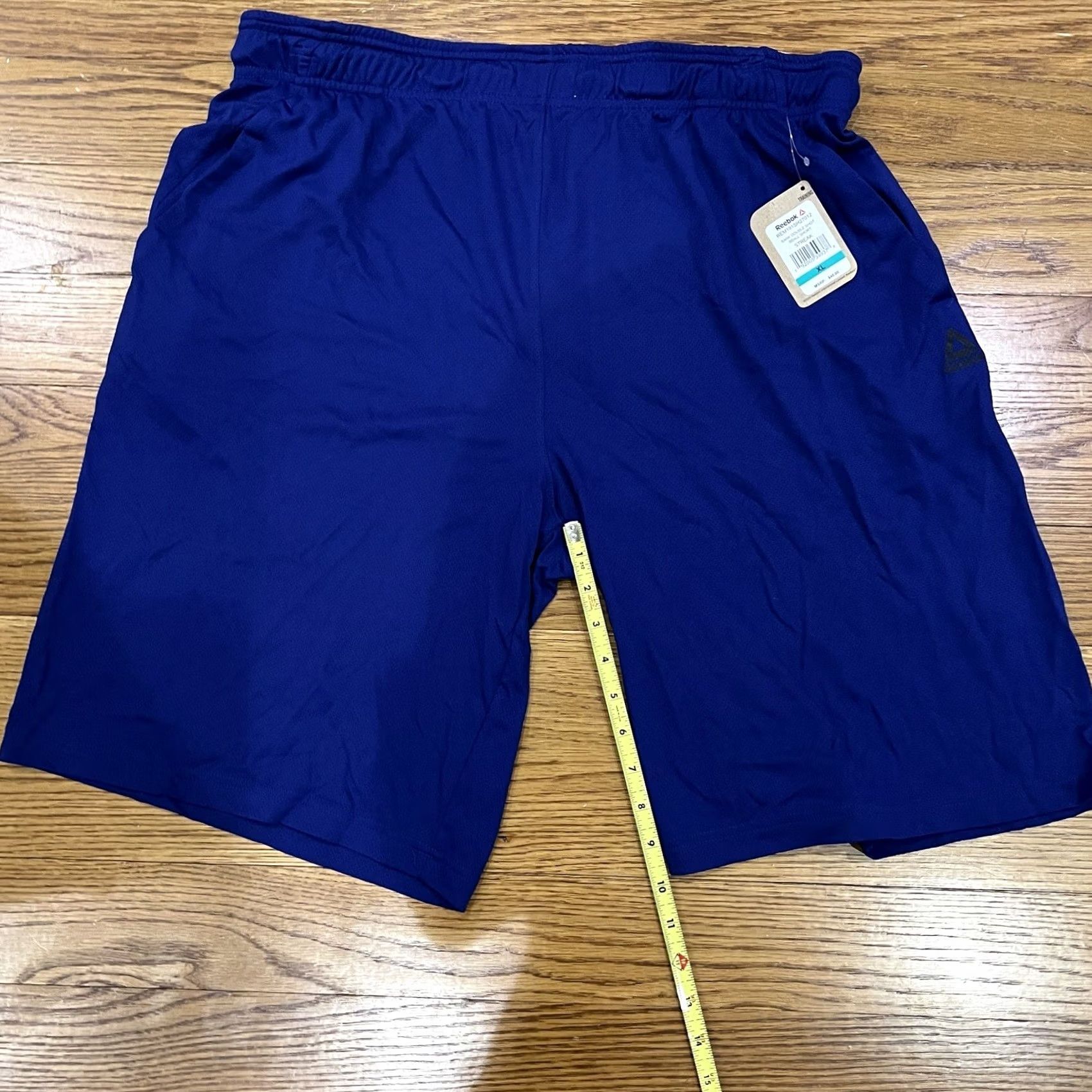 Reebok Reebok Basketball Shorts Men's XL Blue NWT Size US 36 / EU 52 - 6 Thumbnail