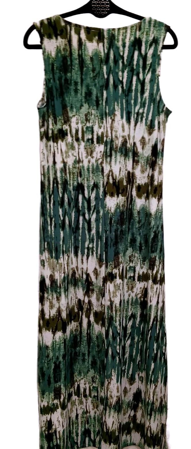 Designer Chelsea Taylor Printed Maxi Tank Dress Women's Medium Size M / US 6-8 / IT 42-44 - 2 Thumbnail