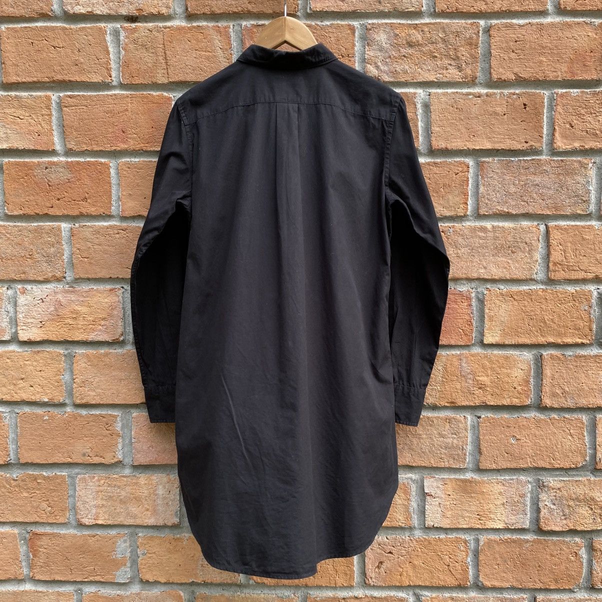 Zucca ZUCCA Black Shirt Dress with Long Sleeves Size M / US 6-8 / IT 42-44 - 11 Thumbnail