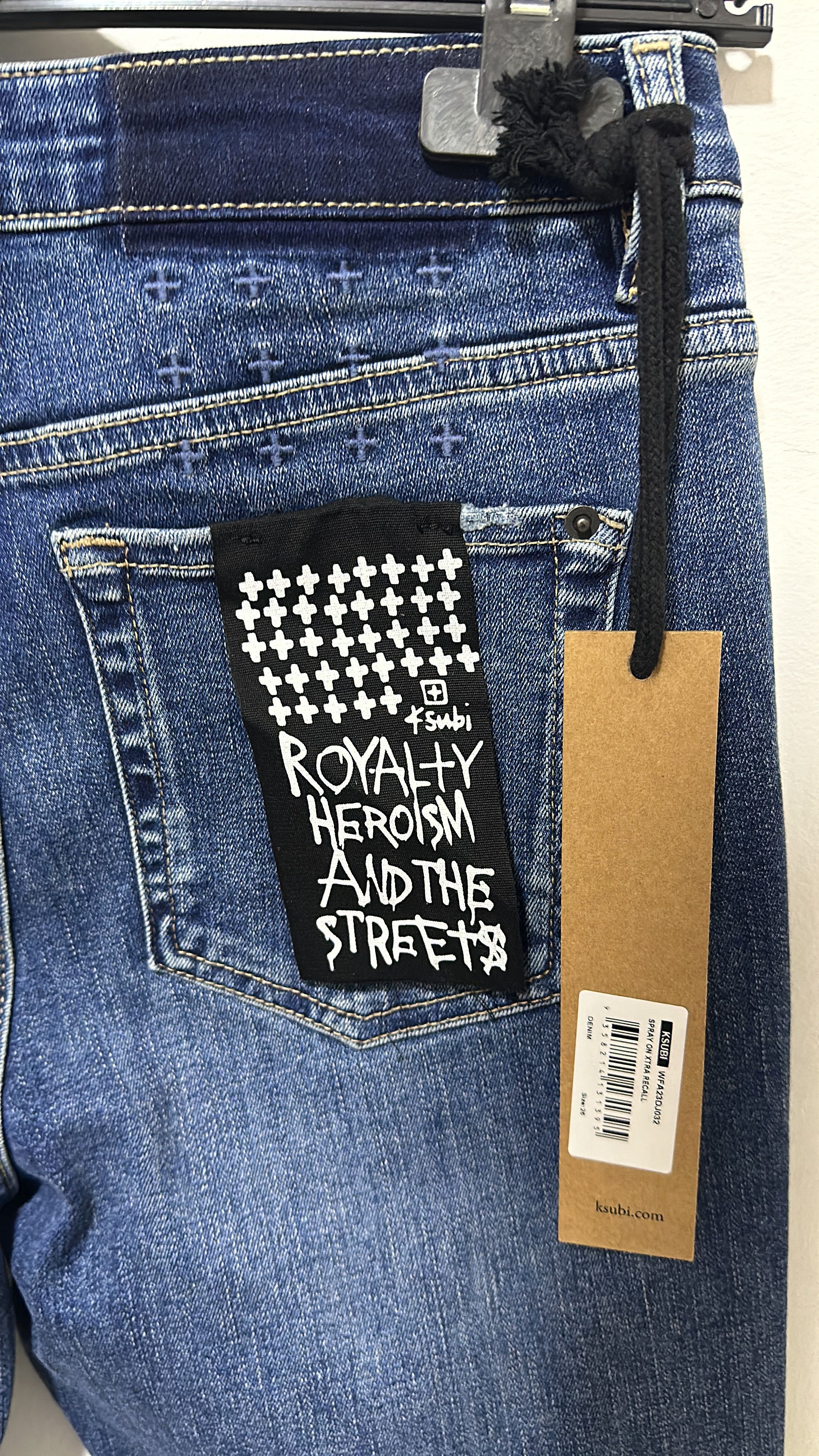 Ksubi Hazlow Mid Jeans Blue