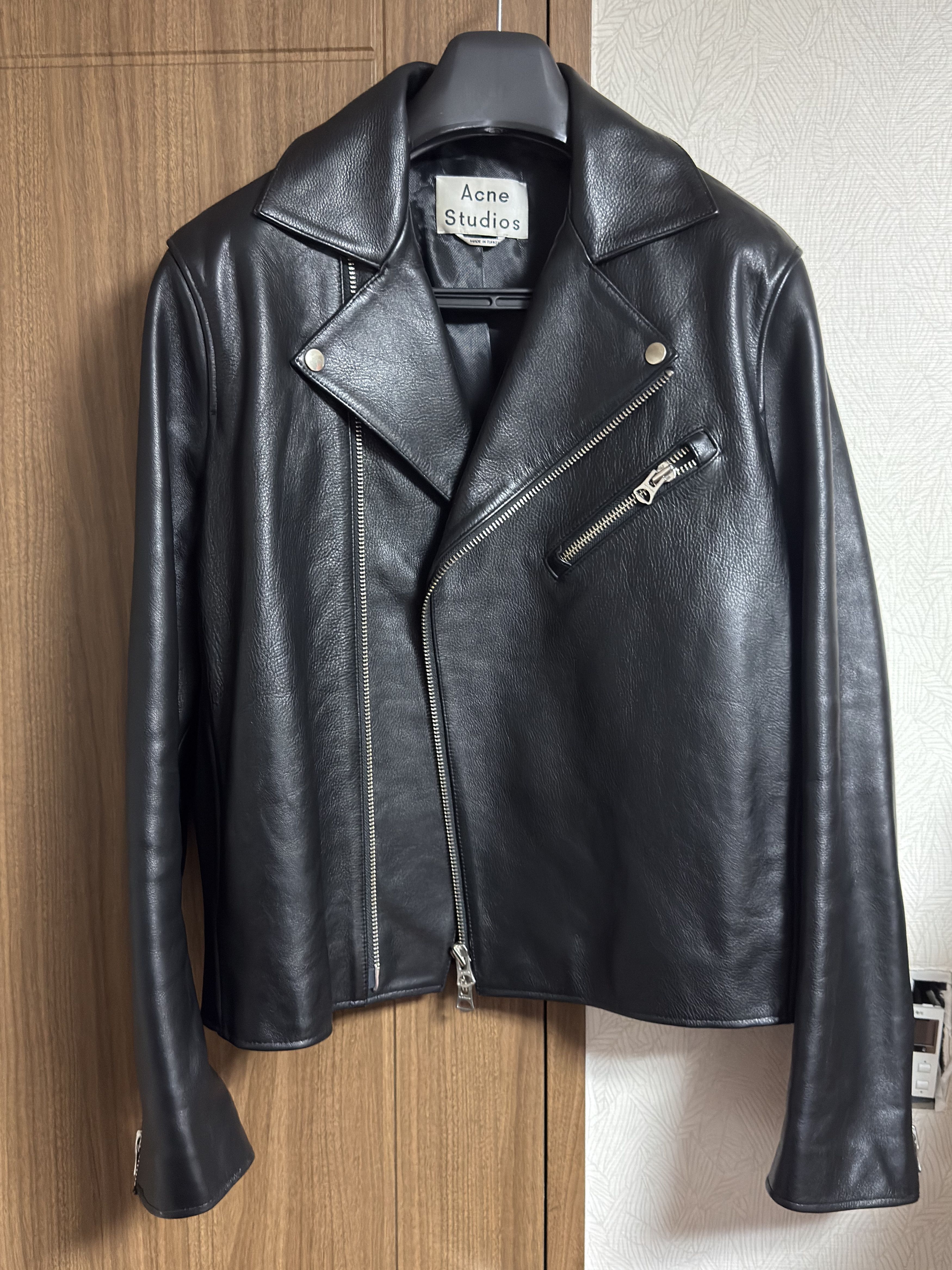Acne Studios Gibson Leather Jacket | Grailed