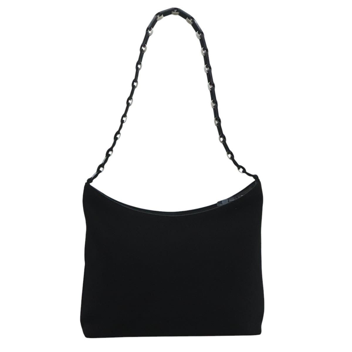 Salvatore Ferragamo Salvatore Ferragamo Shoulder Bag Canvas Black Size ONE SIZE - 2 Thumbnail
