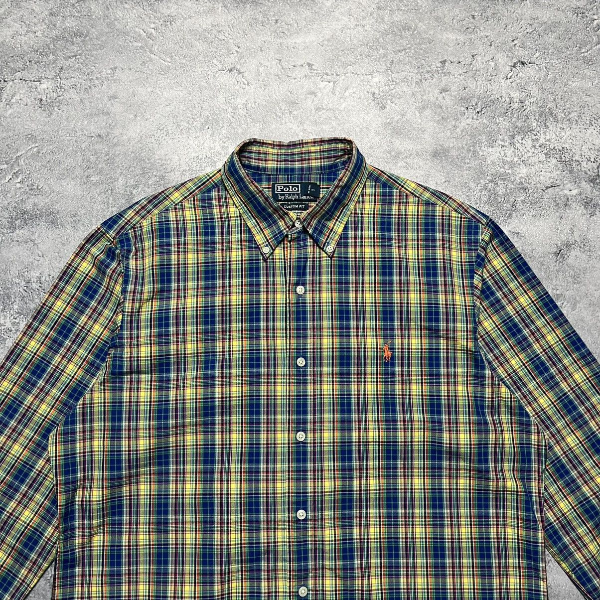 Polo Ralph Lauren × Vintage Vintage Polo Ralph Lauren Checkered Shirt Luxury Casual Size US L / EU 52-54 / 3 - 2 Thumbnail