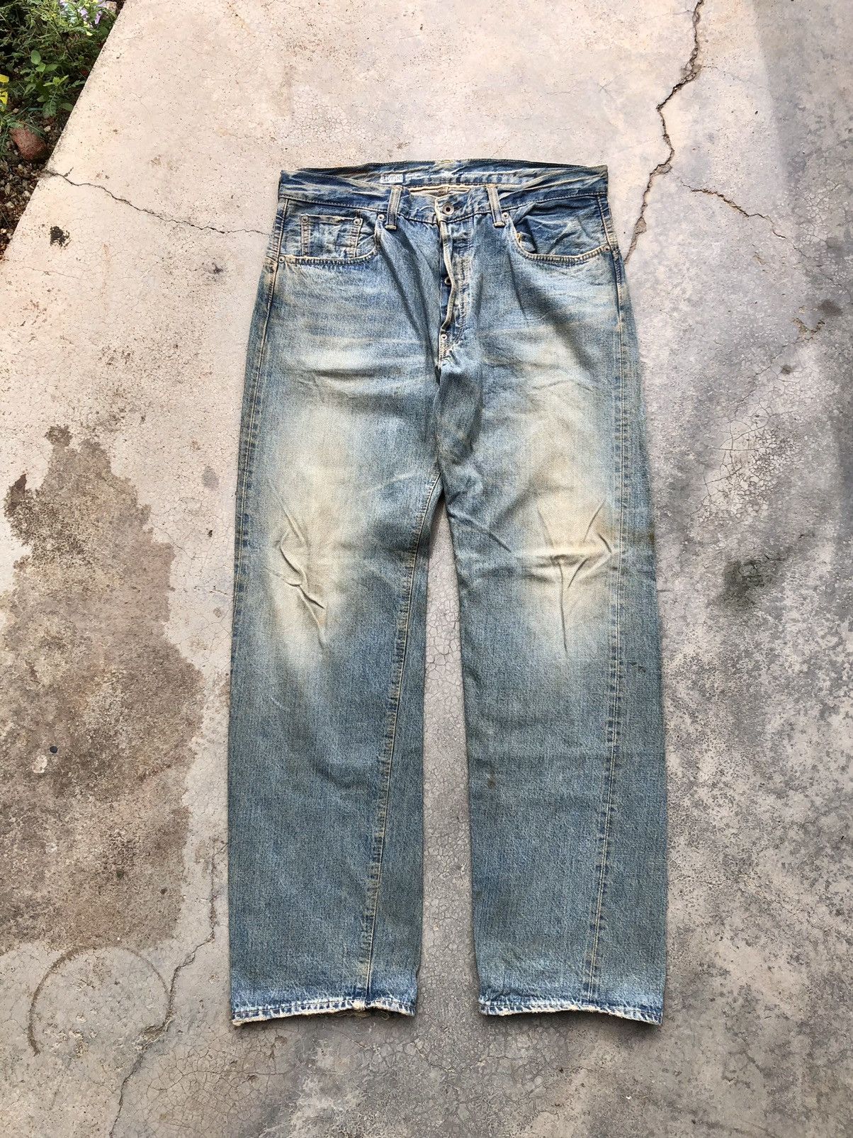 Edwin RUSTY BLUE EDWIN SELVEDGE DENIM Size US 35 - 1 Thumbnail