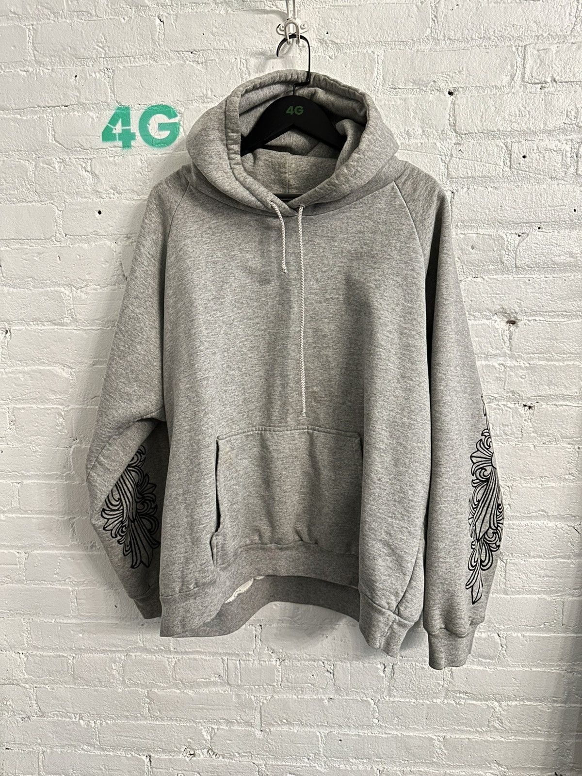 Chrome Hearts CHROME HEARTS THERMAL LINED HOODIE Size US XL / EU 56 / 4 - 2 Thumbnail