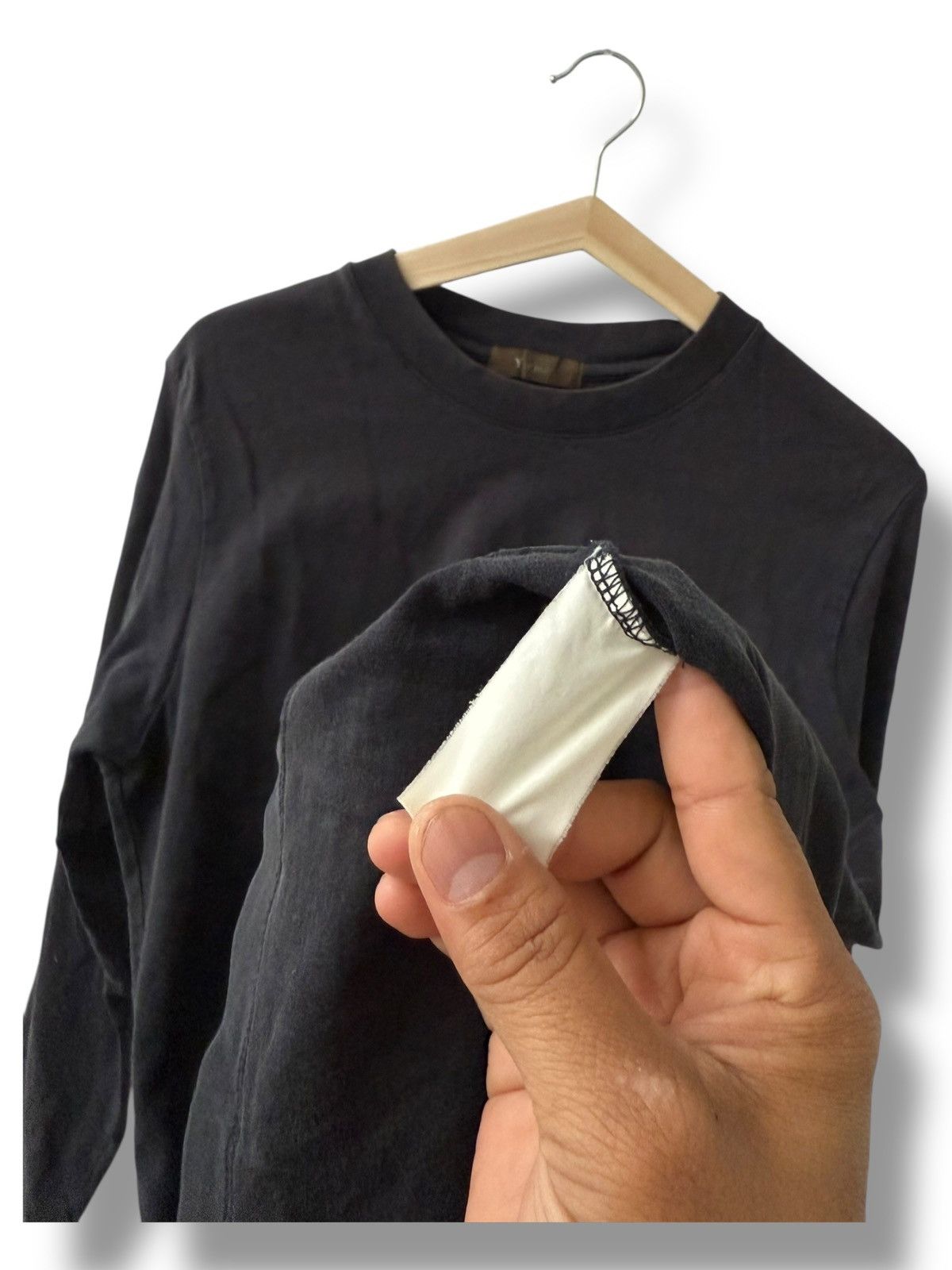 Y's VTG Ys FOR MEN JAPANESE BRAND DISTRESSED LONG SLEEVES SHIRT Size US M / EU 48-50 / 2 - 8 Thumbnail