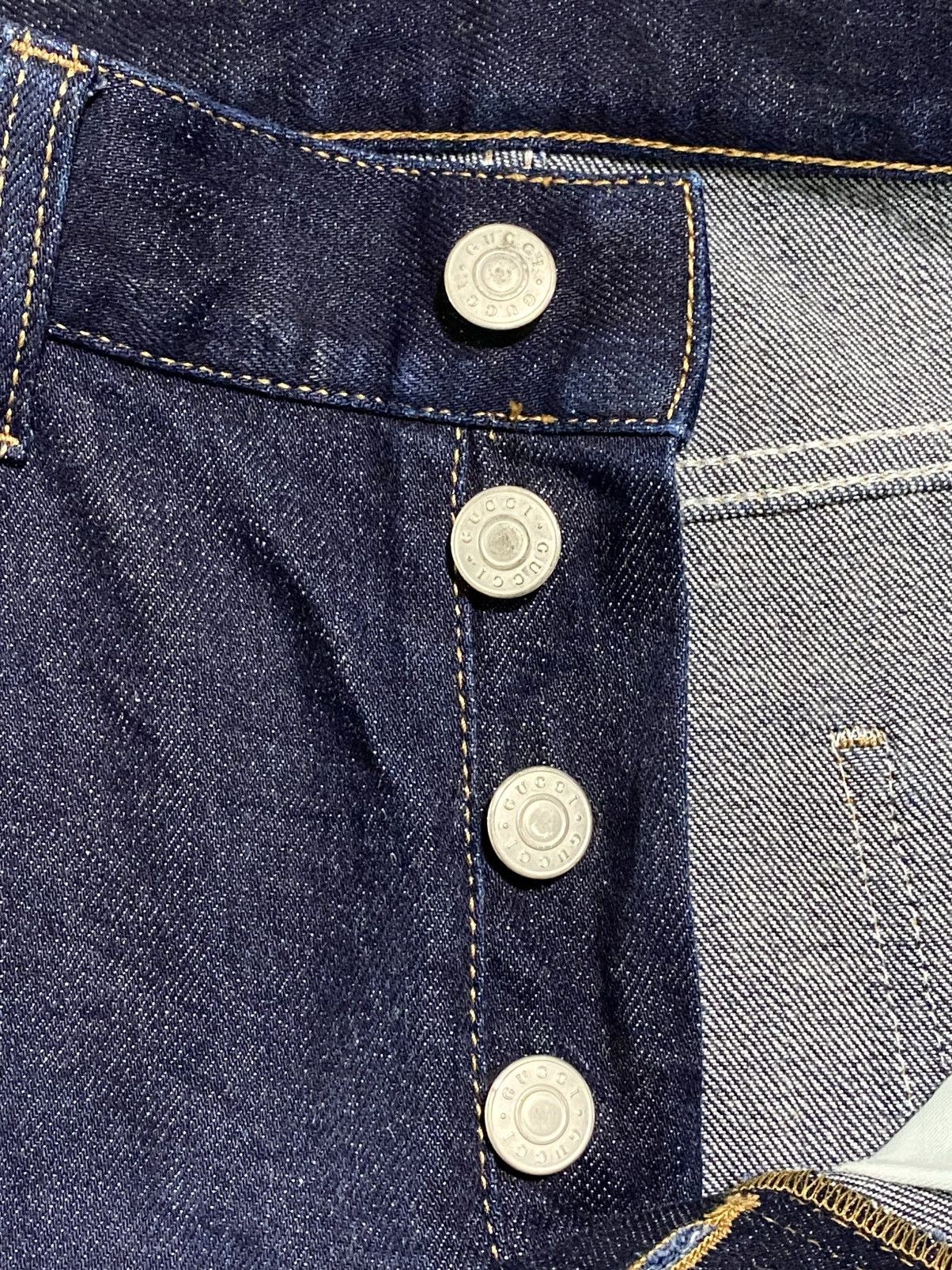 Gucci Gucci Denim Jeans with Trimmed Cuff Size US 32 / EU 48 - 7 Thumbnail