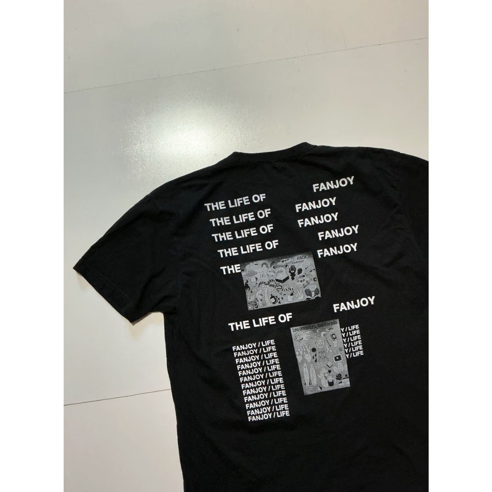 Alife Fanjoy TLOP Album Parody Graphic Black S/S T-Shirt Mens L Size US L / EU 52-54 / 3 - 4 Thumbnail