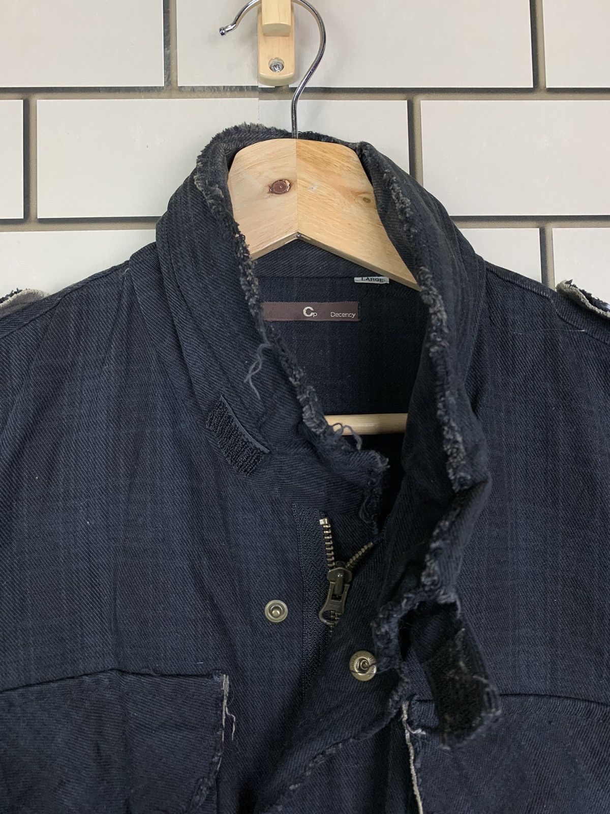 Japanese Brand × Vintage Vintage Japanese Brand CP Decency Distressed Jacket Size US L / EU 52-54 / 3 - 12 Thumbnail