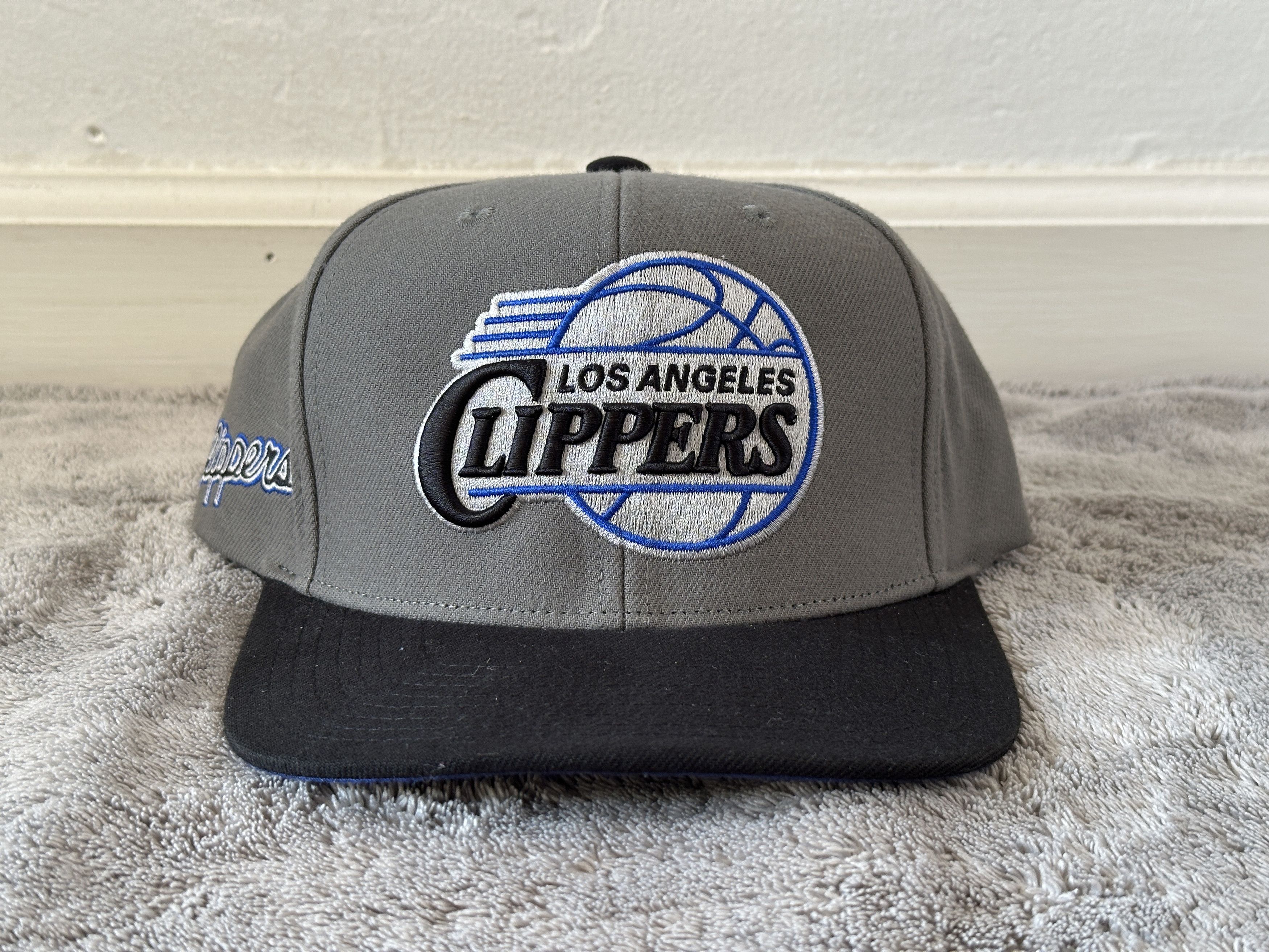 Mitchell & Ness Mitchell & Ness LA Clippers Snapback - Charcoal/Black Size ONE SIZE - 1 Thumbnail