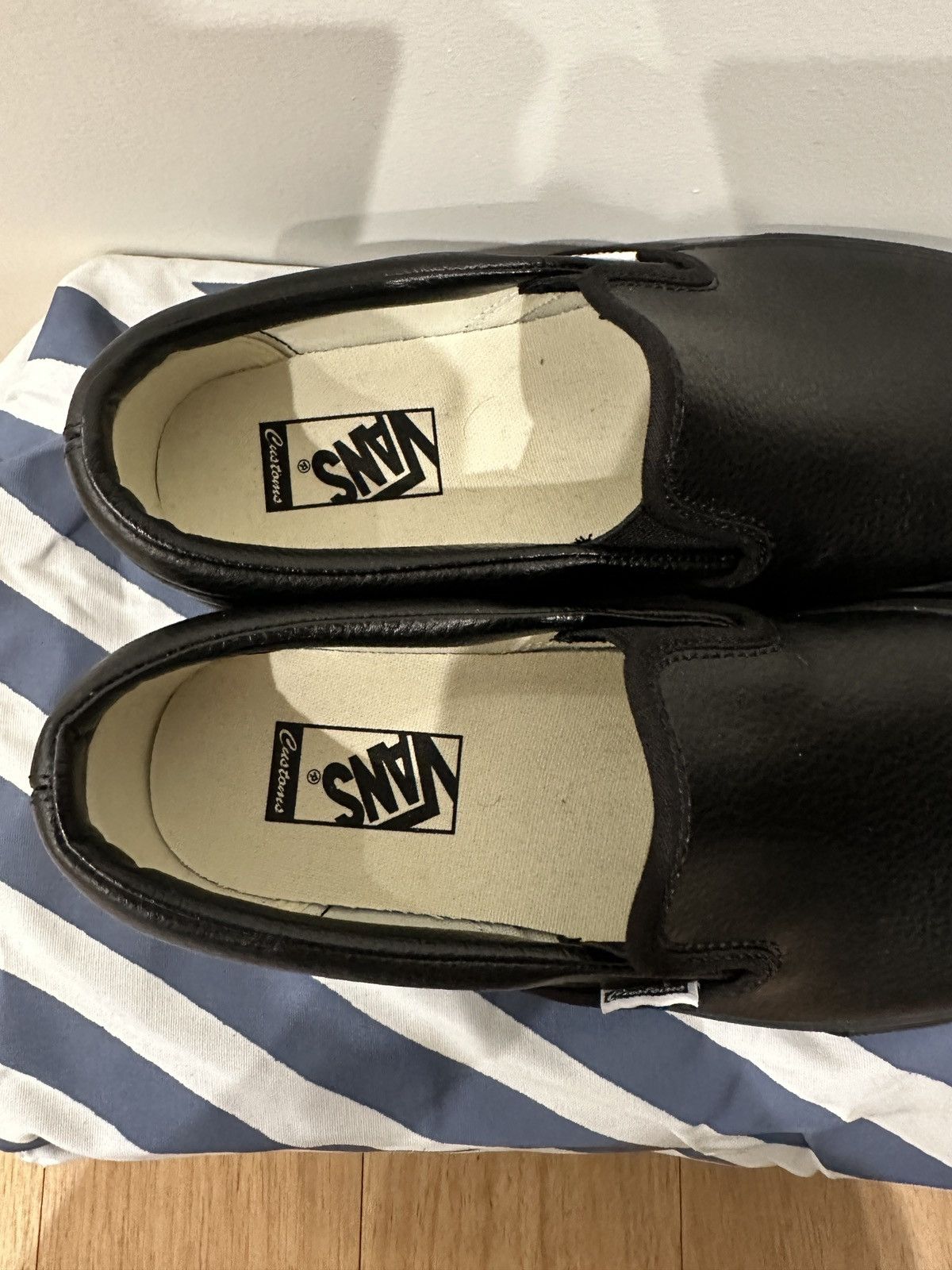 Vans VANS Platform Leather Slip On Size US 8.5 / EU 41-42 - 2 Thumbnail