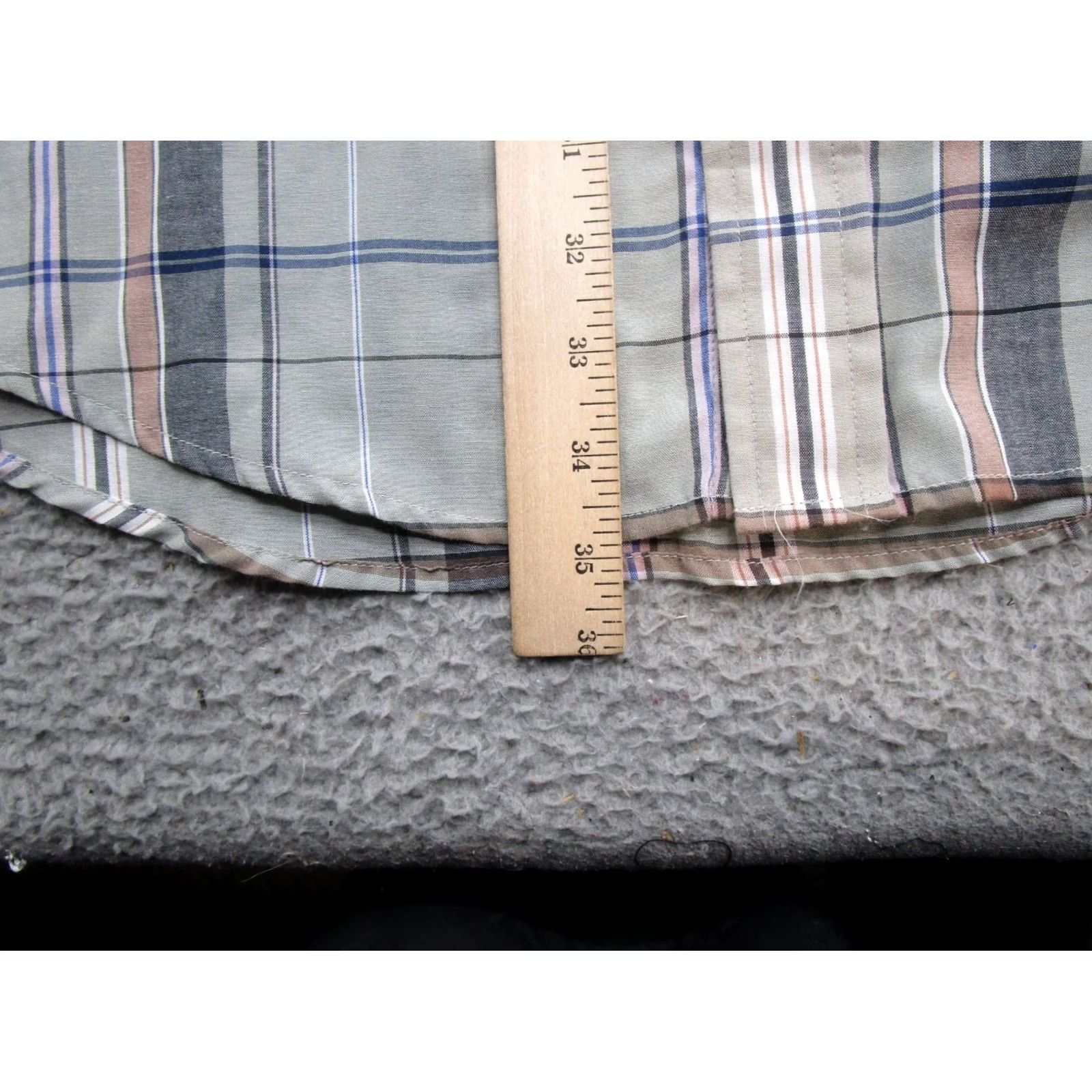 Roper Roper Mens Button-Up Shirt Long Sleeve Plaid Cotton Blend Multicolor 2XL Western Casual, Workwear, Business, Party/Cocktail, Travel, Wedding Mens Size US XXL / EU 58 / 5 - 6 Thumbnail