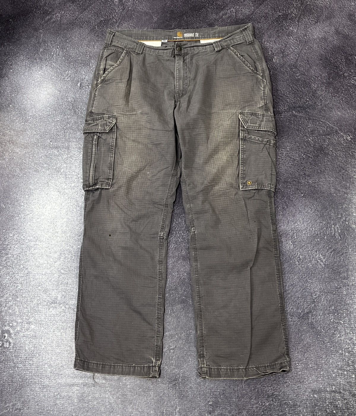 Carhartt Vintage Carhartt American Hype Workwear Baggy Cargo Pants Size US 38 / EU 54 - 2 Thumbnail