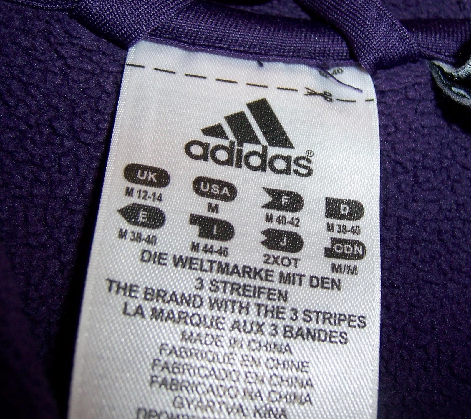 Adidas Adidas ClimaWarm Purple Fleece Hoodie/Jacket - Women's M Size M / US 6-8 / IT 42-44 - 7 Thumbnail