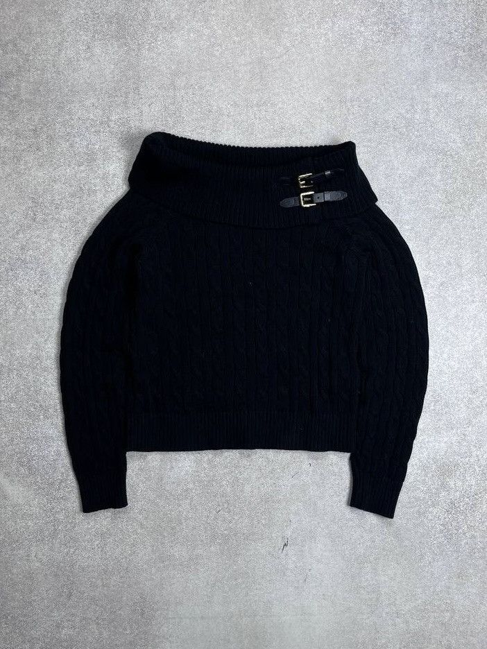 Polo Ralph Lauren × Vintage Vintage Polo Ralph Lauren RLL Turtle Neck Sweater Y2K M Size M / US 6-8 / IT 42-44 - 1 Thumbnail
