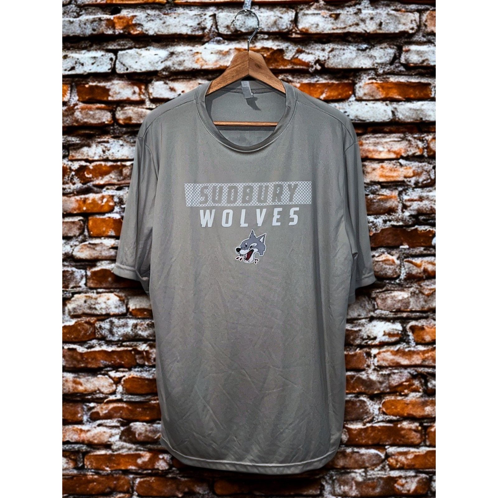 Other Sudbury Wolves Team Issued Shirt XL OHL Hockey Performance Size US XL / EU 56 / 4 - 7 Thumbnail