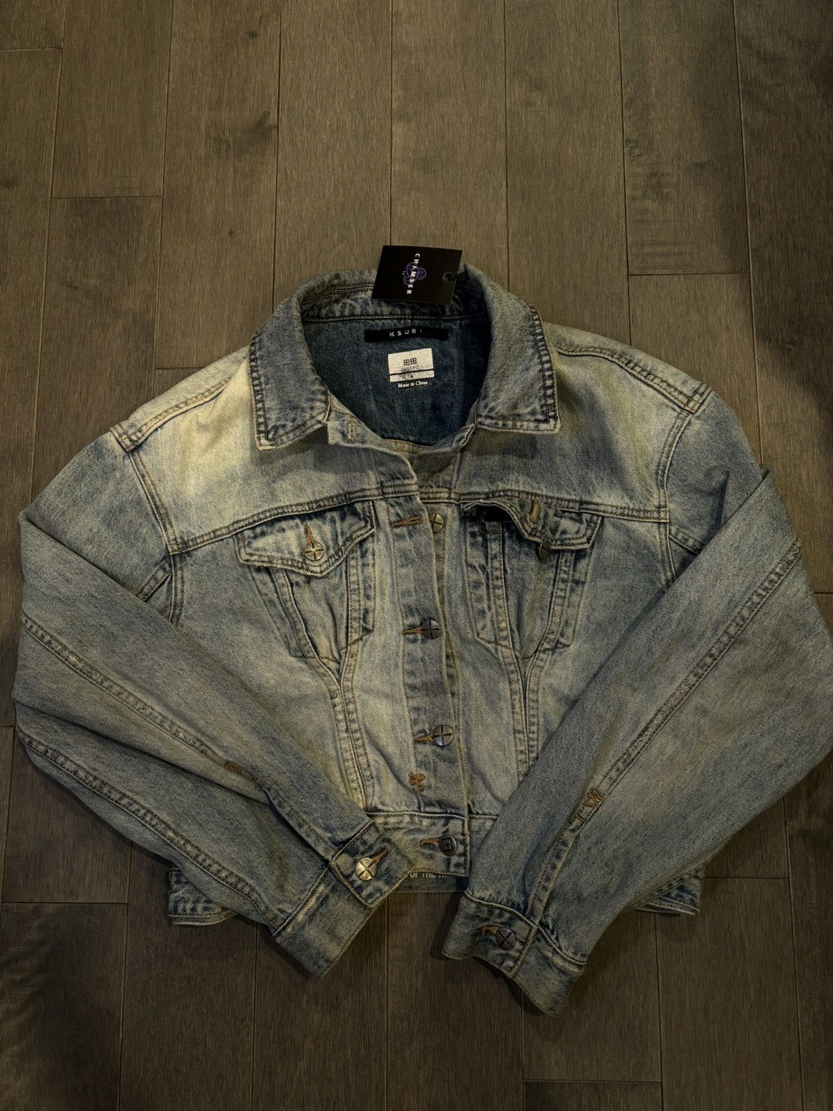 Ksubi Ksubi blue denim Jean jacket small Size S / US 4 / IT 40 - 1 Thumbnail