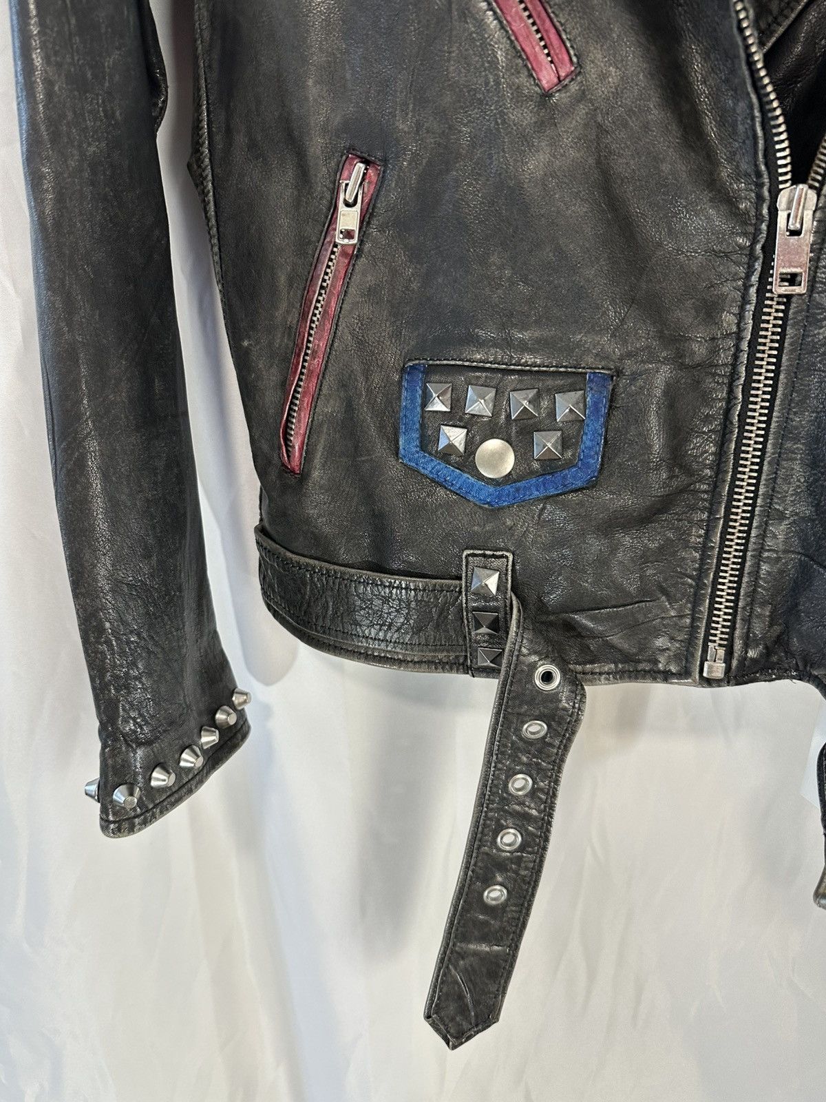 Diesel Diesel Leather Biker Jacket Size M / US 6-8 / IT 42-44 - 3 Thumbnail