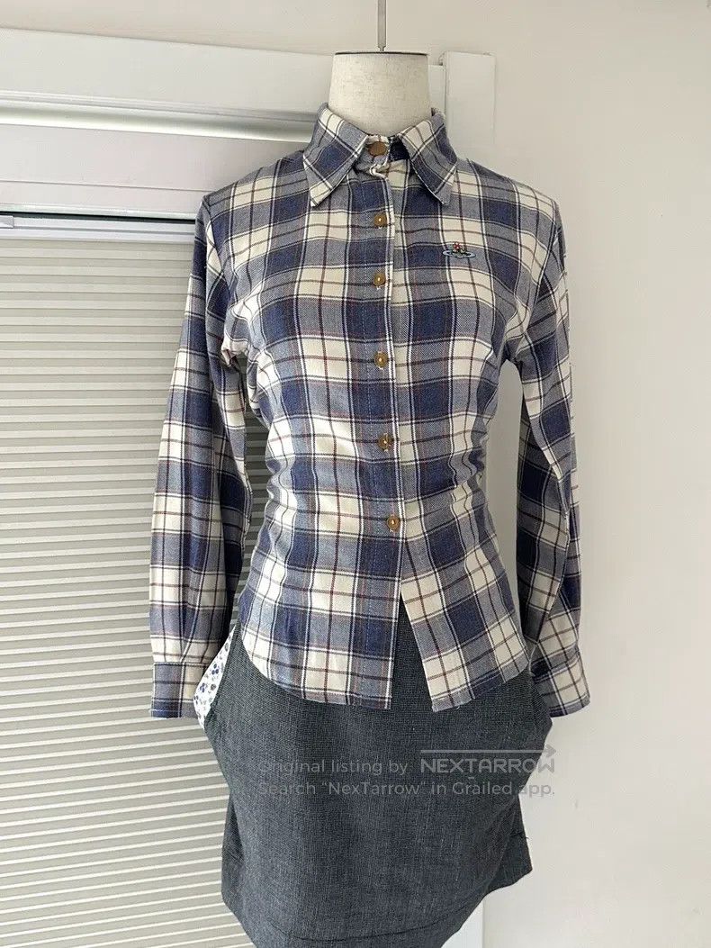Vivienne Westwood Vivienne Westwood Plaid shirt Size M / US 6-8 / IT 42-44 - 2 Thumbnail